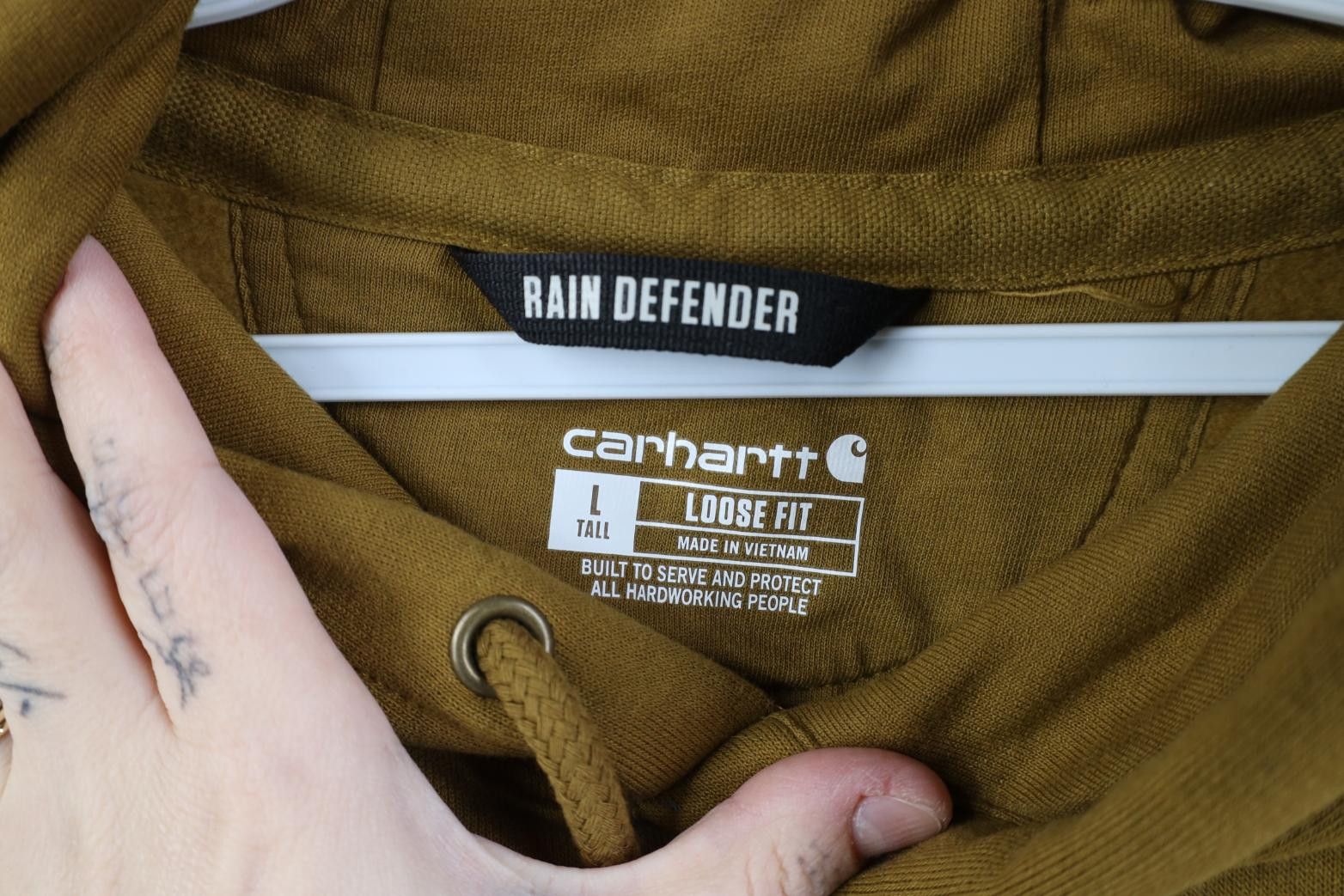 Carhartt Carhartt Paxton Heavyweight Hoodie Sweatshirt Oak Brown Size US L / EU 52-54 / 3 - 7 Thumbnail