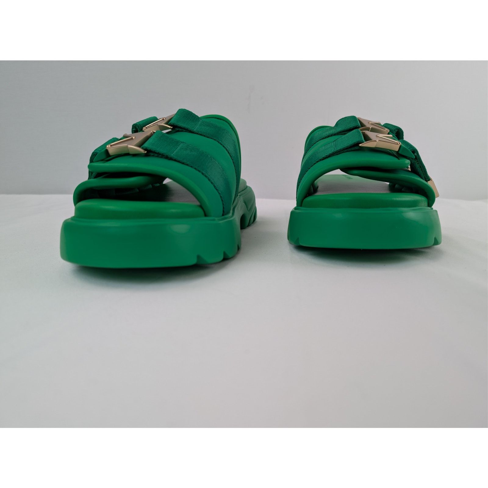 Bottega Veneta o1rshd1 Bomber Flash Sandal in Grass/Green Size US 12 / EU 45 - 7 Thumbnail