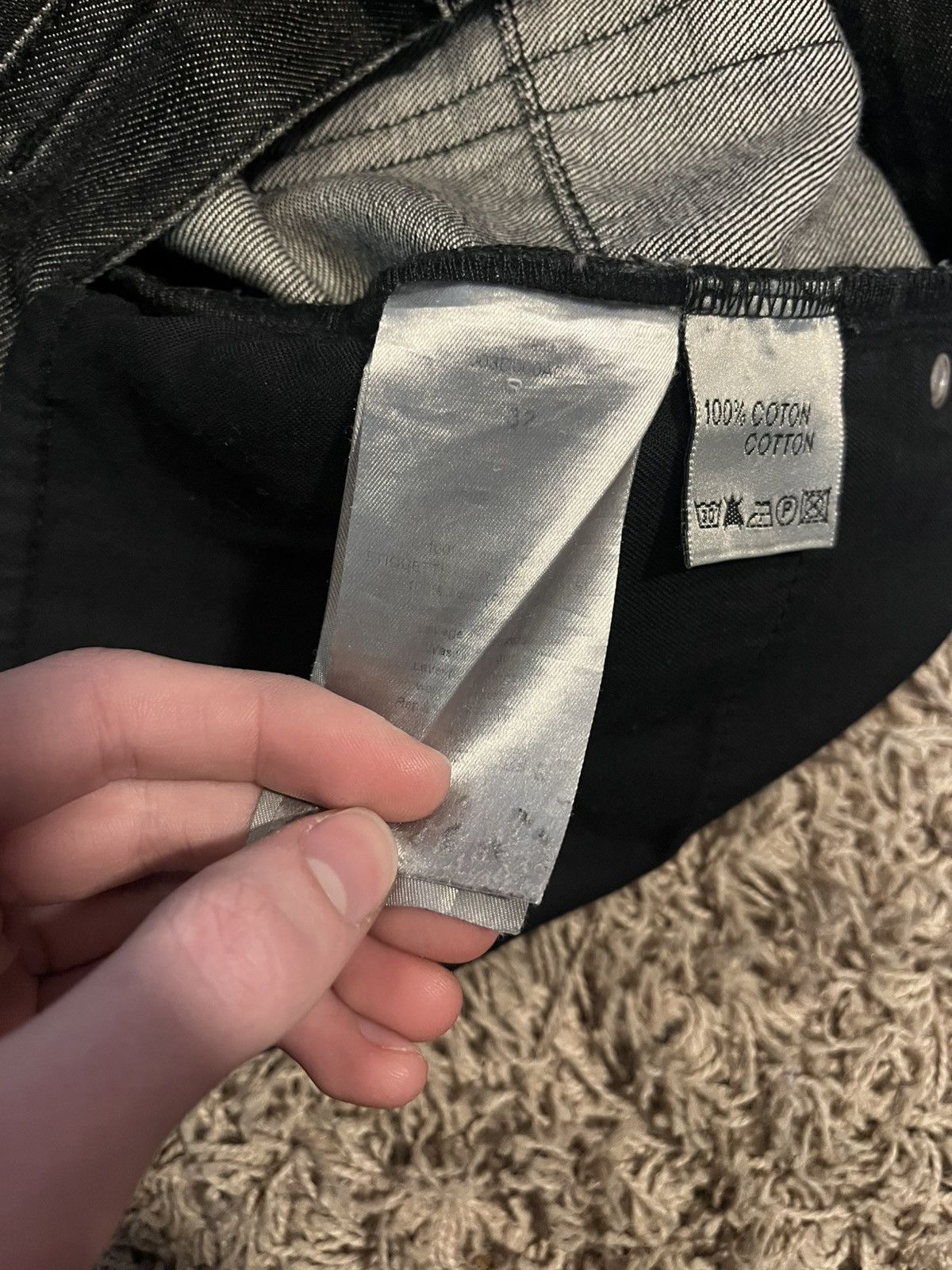 Dior dior homme black denim jeans Size US 32 / EU 48 - 12 Thumbnail