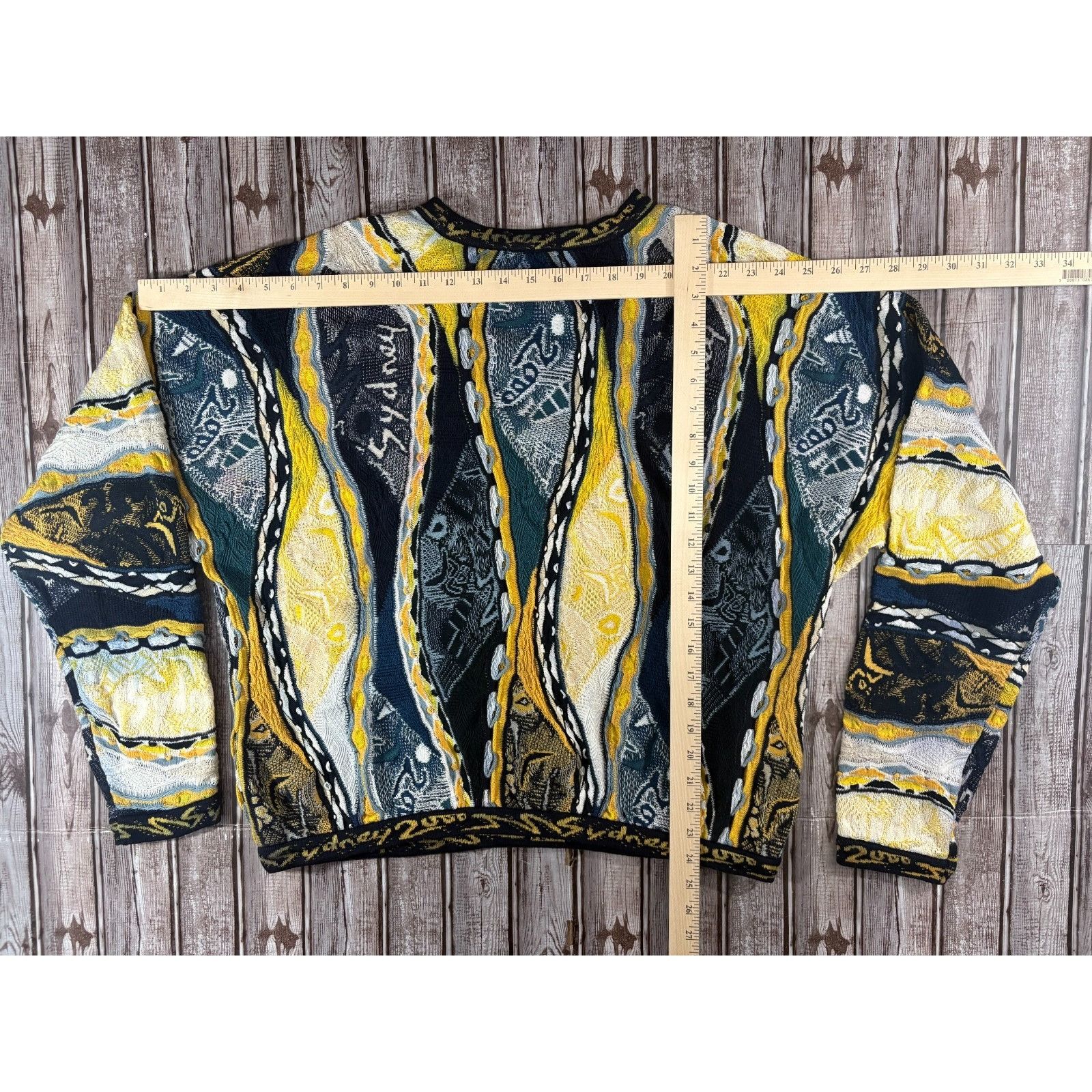Coogi Coogi Sydney 2000 Olympics The Millennium Collection Sweater Size US L / EU 52-54 / 3 - 6 Thumbnail