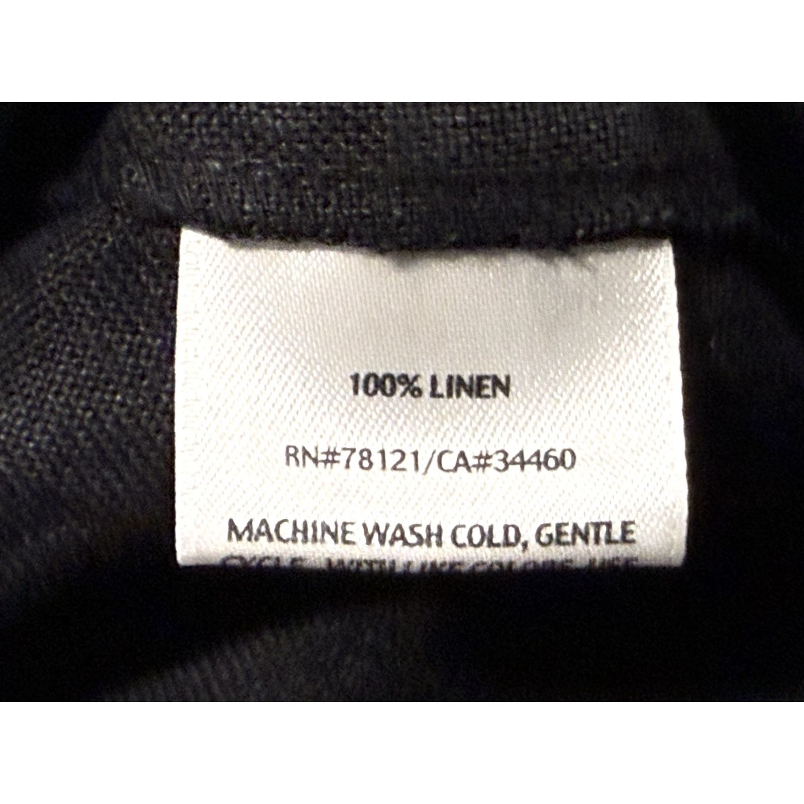 Eileen Fisher VINTAGE Eileen Fisher Blazer Women 2X Plus Size Linen Classic Formal Casual Fall Spring Winter Black Size XXL / US 16-18 / IT 52-54 - 7 Thumbnail