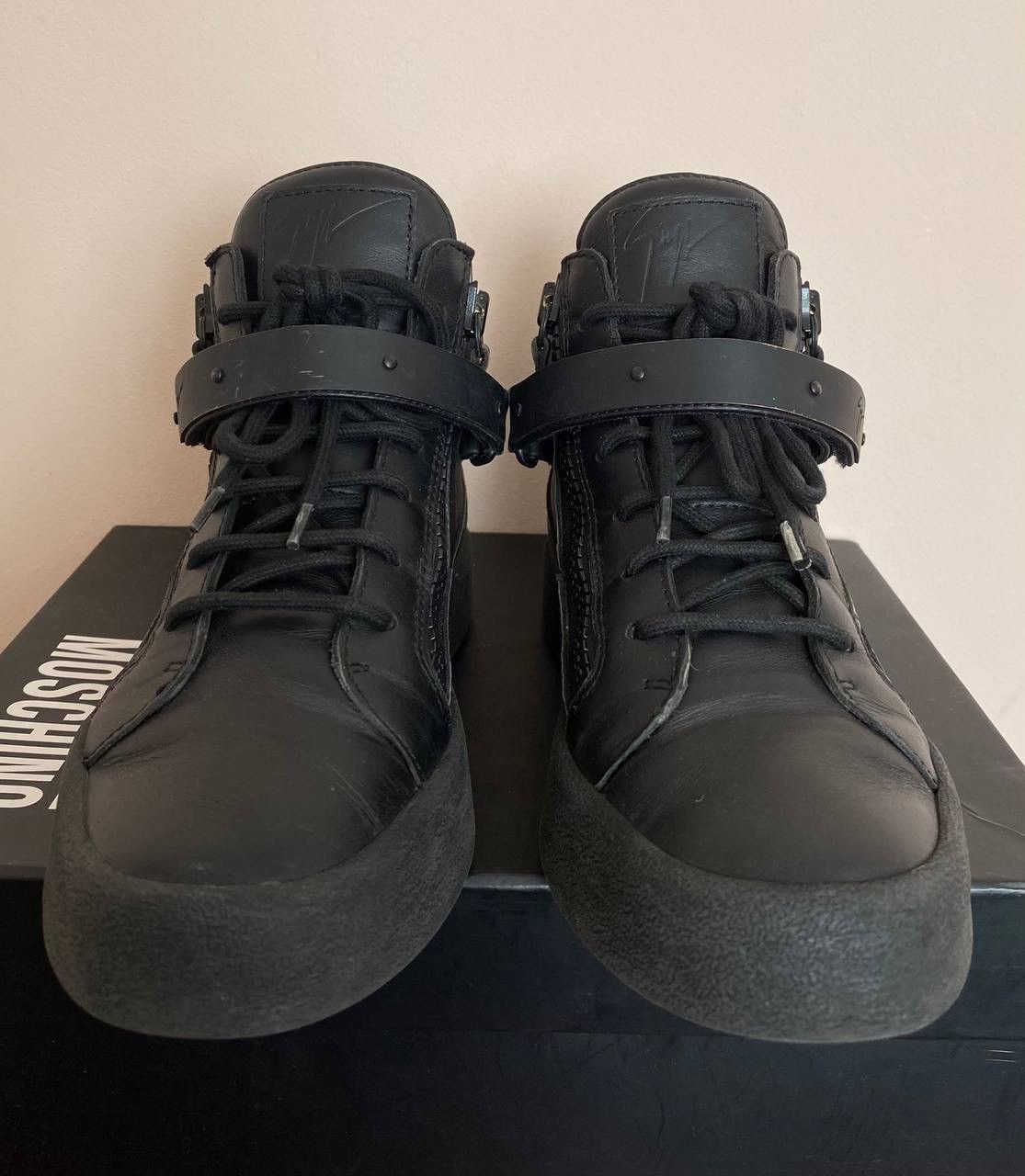 Giuseppe Zanotti Giuseppe Zanotti May London Black Size 38.5 Size US 6 / EU 39 - 3 Thumbnail