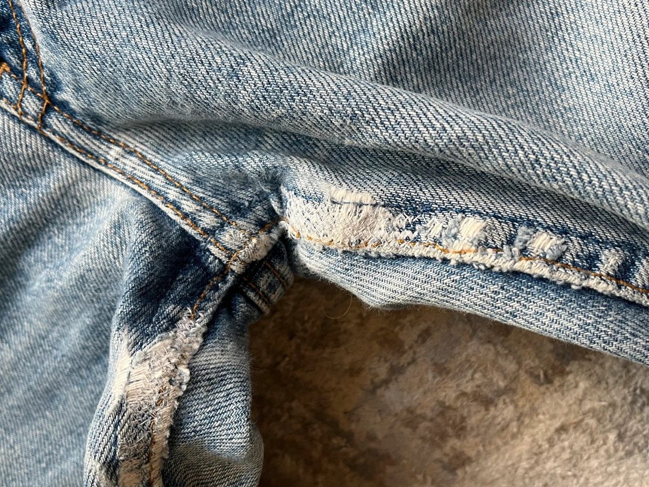 Levi's Levi’s 514 Jeans Sz W30 L34 Orange Tab Vintage 1996 Size 30" / US 8 / IT 44 - 13 Thumbnail