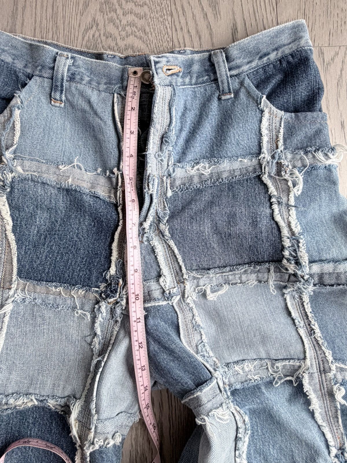 Other Upcycled avant garde jeans Size US 30 / EU 46 - 3 Thumbnail