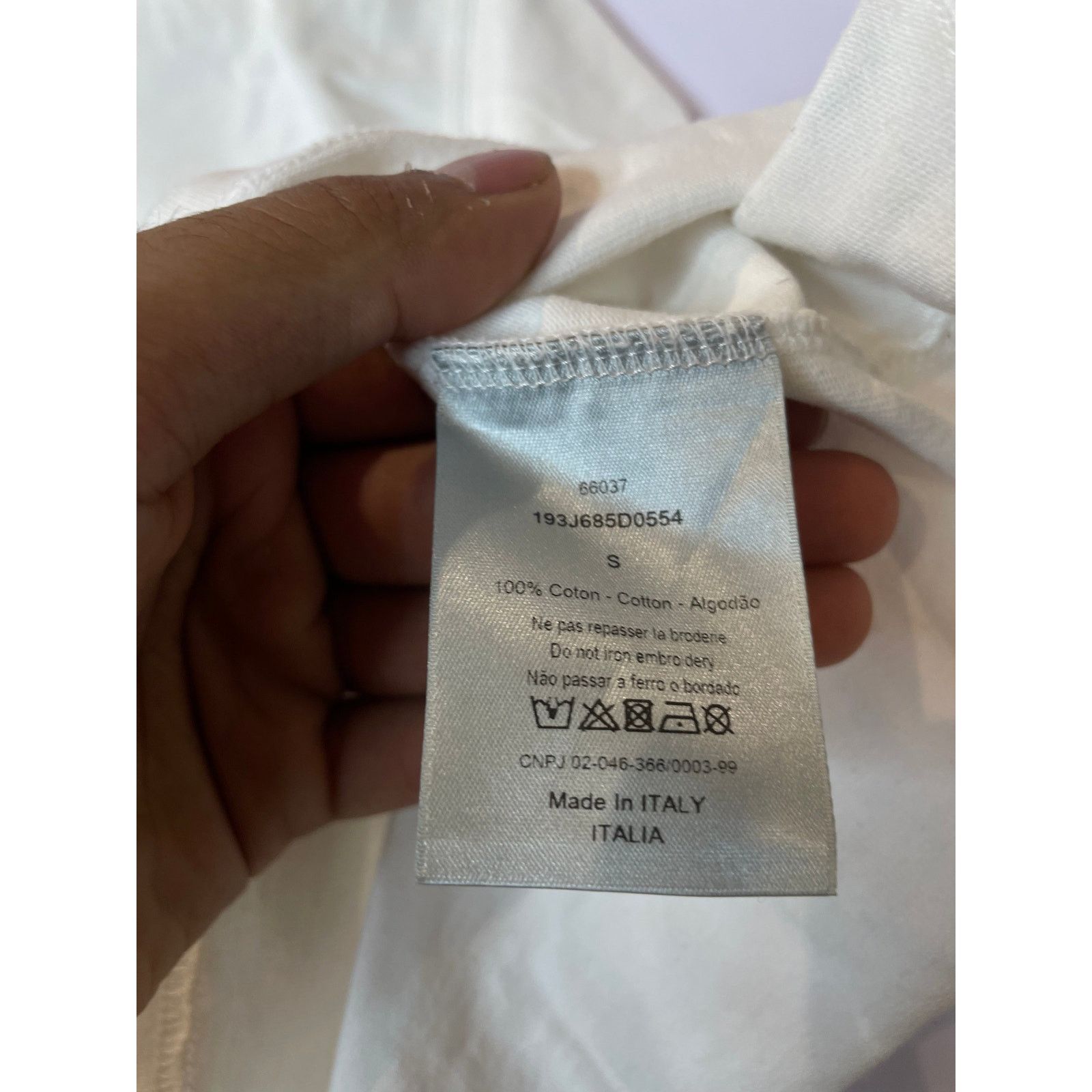 Dior Dior Peter Doig Tee White Purple Orange Used Small Size US S / EU 44-46 / 1 - 3 Thumbnail