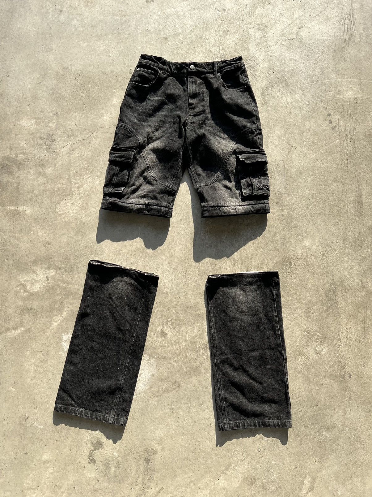 Designer × Vintage JEANS Size US 30 / EU 46 - 5 Thumbnail