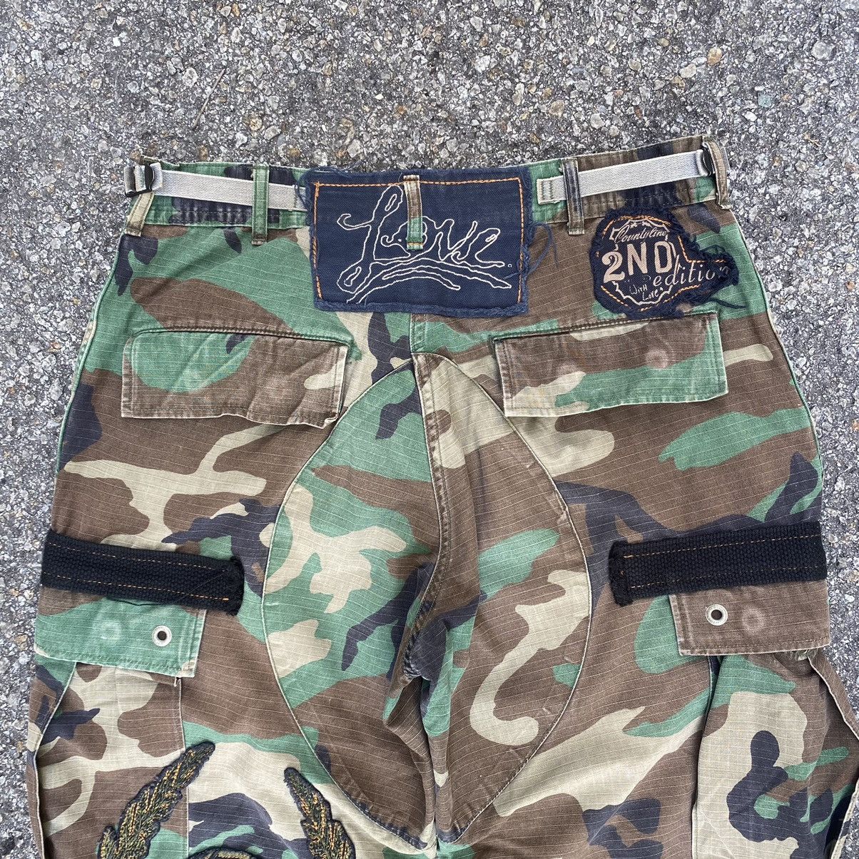 Ed Hardy Cargo Jorts Skater Countyline Shorts Camo Military Skull Size US 30 / EU 46 - 10 Thumbnail