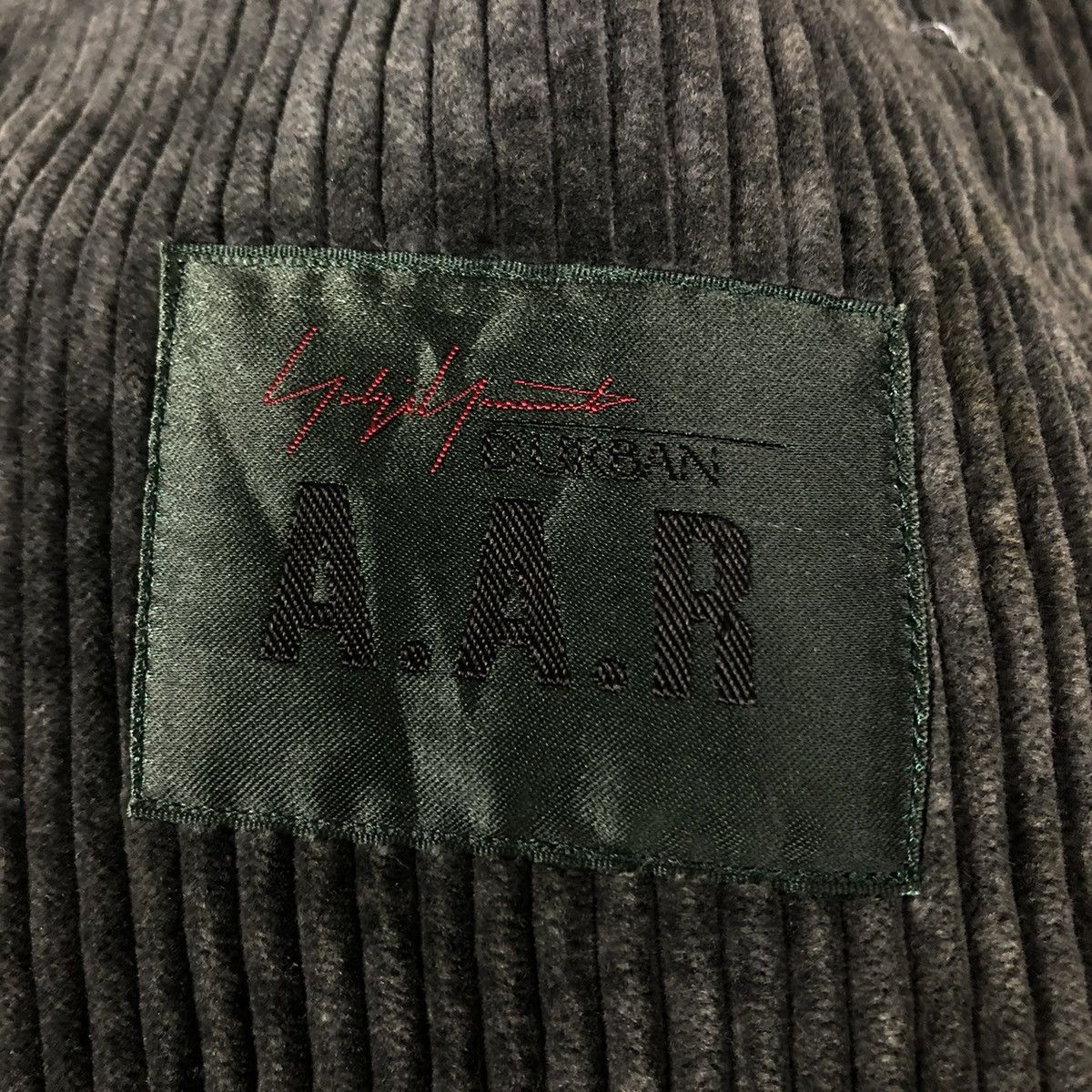 Yohji Yamamoto 🔥VINTAGE LONG JACKET CORDUROY YOHJI YAMAMOTO AAR Size US L / EU 52-54 / 3 - 17 Thumbnail