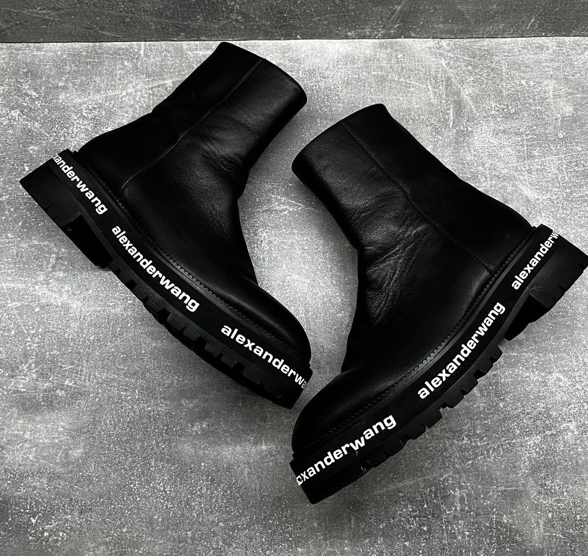 Alexander Wang × Japanese Brand ALEXANDER WANG - SANFORD ANKLE BOOT Size US 8 / IT 38 - 1 Thumbnail
