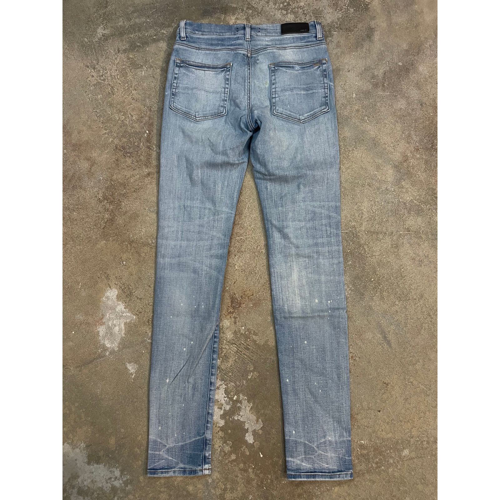 Amiri Amiri Blue Bandana Mx1 31 Used Size US 31 - 3 Thumbnail