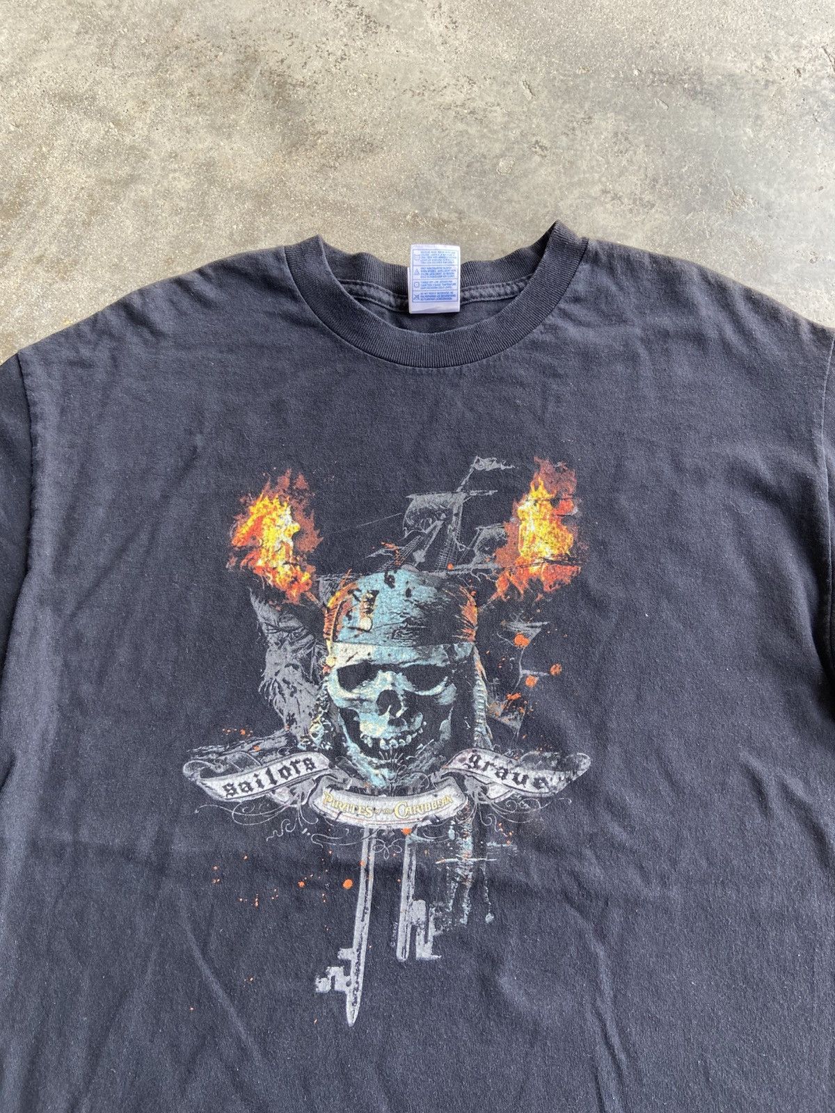 Vintage VINTAGE PIRATES OF CARRIBEAN Size US L / EU 52-54 / 3 - 4 Thumbnail