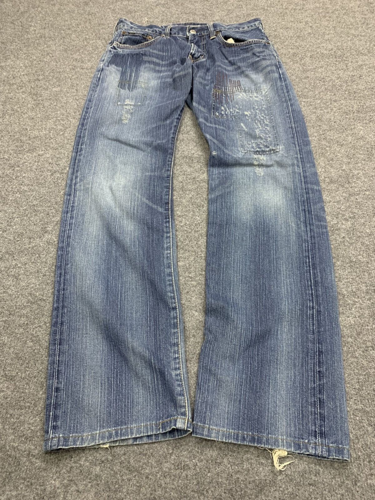 Edwin DISTRESSED EDWIN BORO DESIGN. Size US 30 / EU 46 - 1 Thumbnail