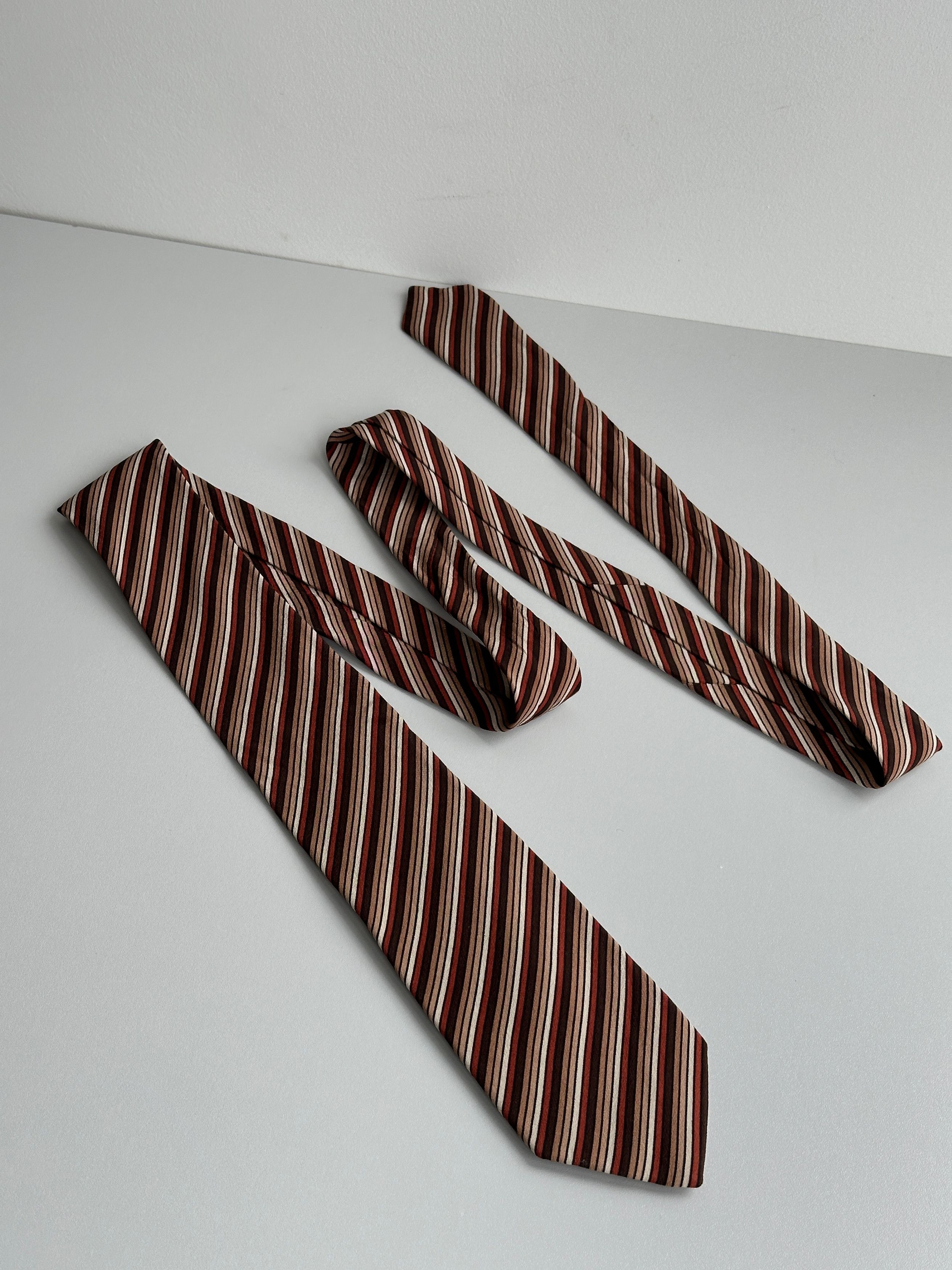 Vintage × Yves Saint Laurent Vintage Yves Saint Laurent YSL Silk Tie Size ONE SIZE - 1 Thumbnail