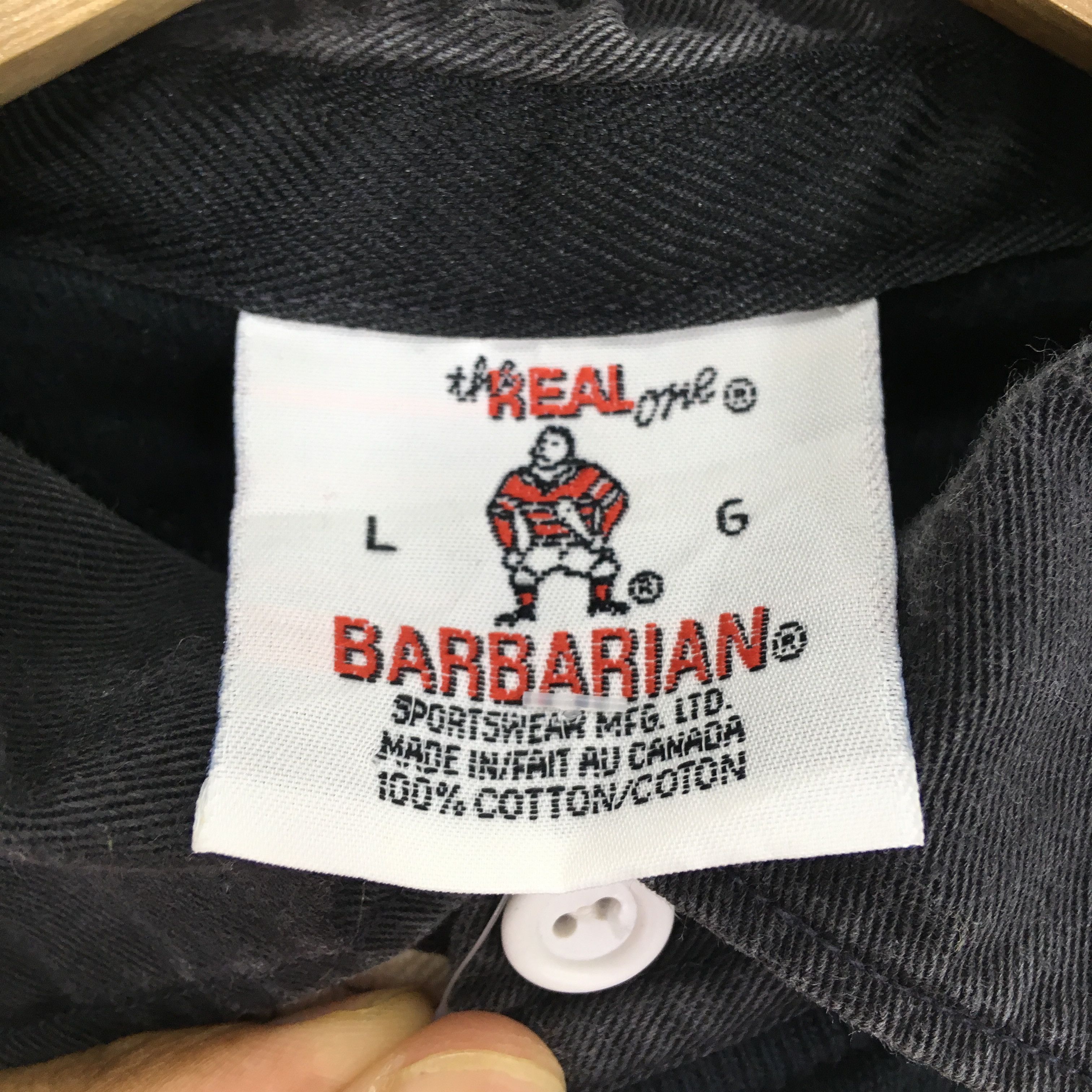Barbarian Vintage Barbarian Polo Rugby Queens University Striped Size US M / EU 48-50 / 2 - 10 Thumbnail