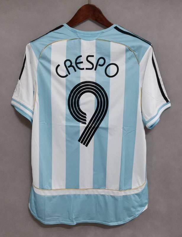 Other 2006 Argentina #9 Crespo Jersey Size US XXL / EU 58 / 5 - 1 Thumbnail