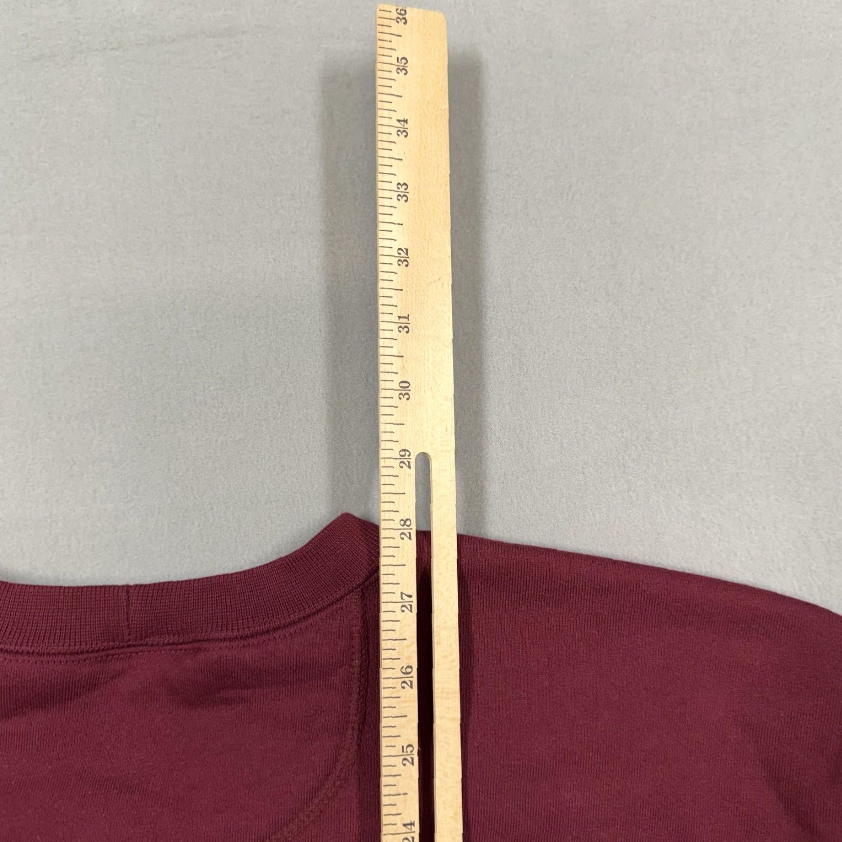 Lands' End Lands' End Sweatshirt Mens Large Red Crewneck Pullover Knit Basic Made USA Size US L / EU 52-54 / 3 - 5 Thumbnail