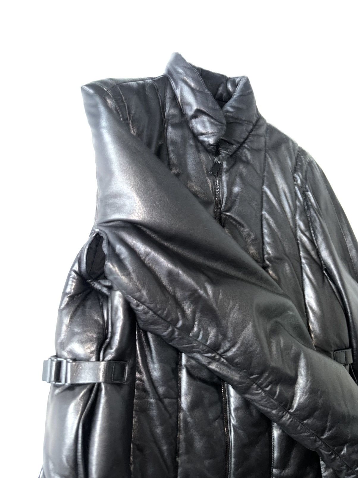 Gucci Gucci by Tom Ford Laces leather jacket Size M / US 6-8 / IT 42-44 - 4 Thumbnail