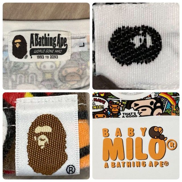 Bape BAPE Comic Milo T-shirt a bathing ape NIGO Size US L / EU 52-54 / 3 - 6 Thumbnail