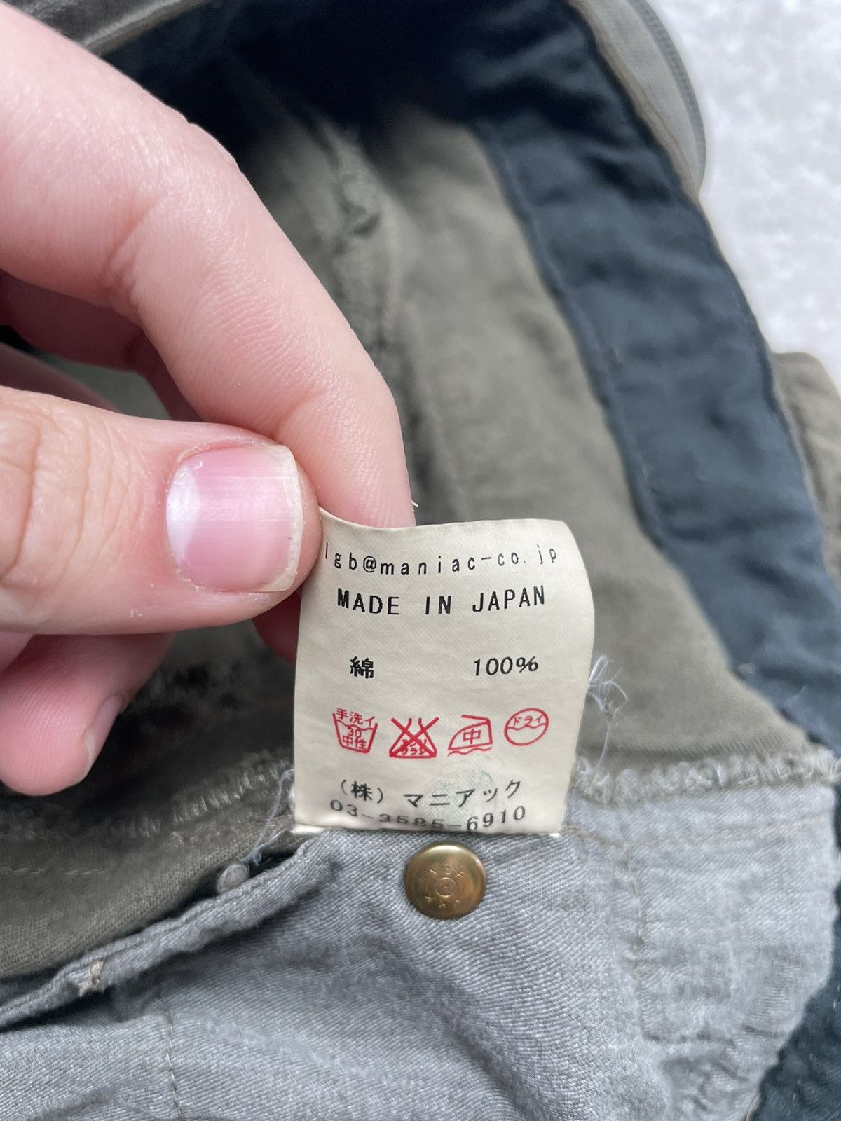 Le Grande Bleu (L.G.B.) 2000s L..G.B distressed cargo skirt Size 27" / US 4 / IT 40 - 9 Thumbnail
