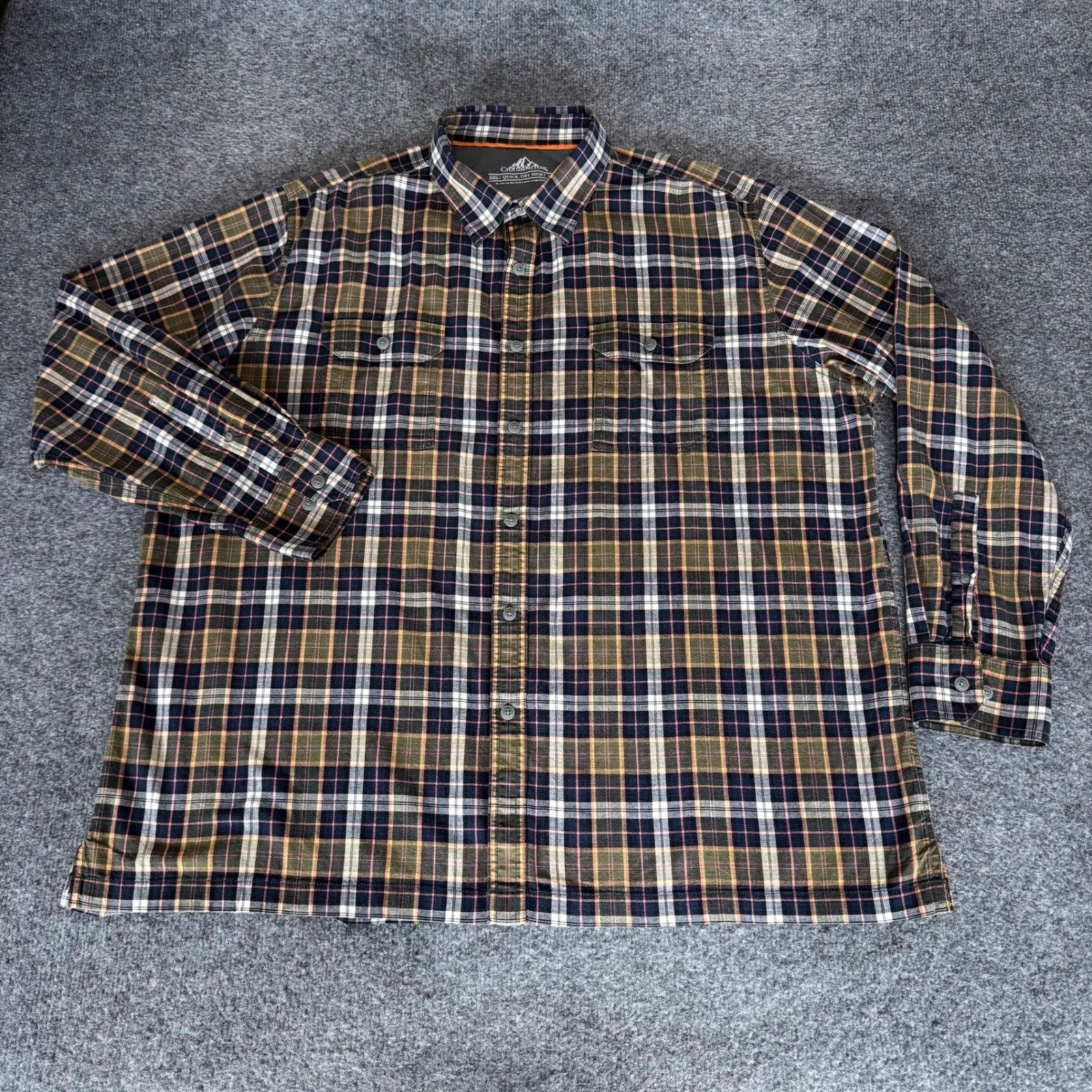 Croft & Barrow Croft & Barrow Quick Dry Shirt Men XXL Plaid Outdoor Trial Size US XXL / EU 58 / 5 - 1 Thumbnail