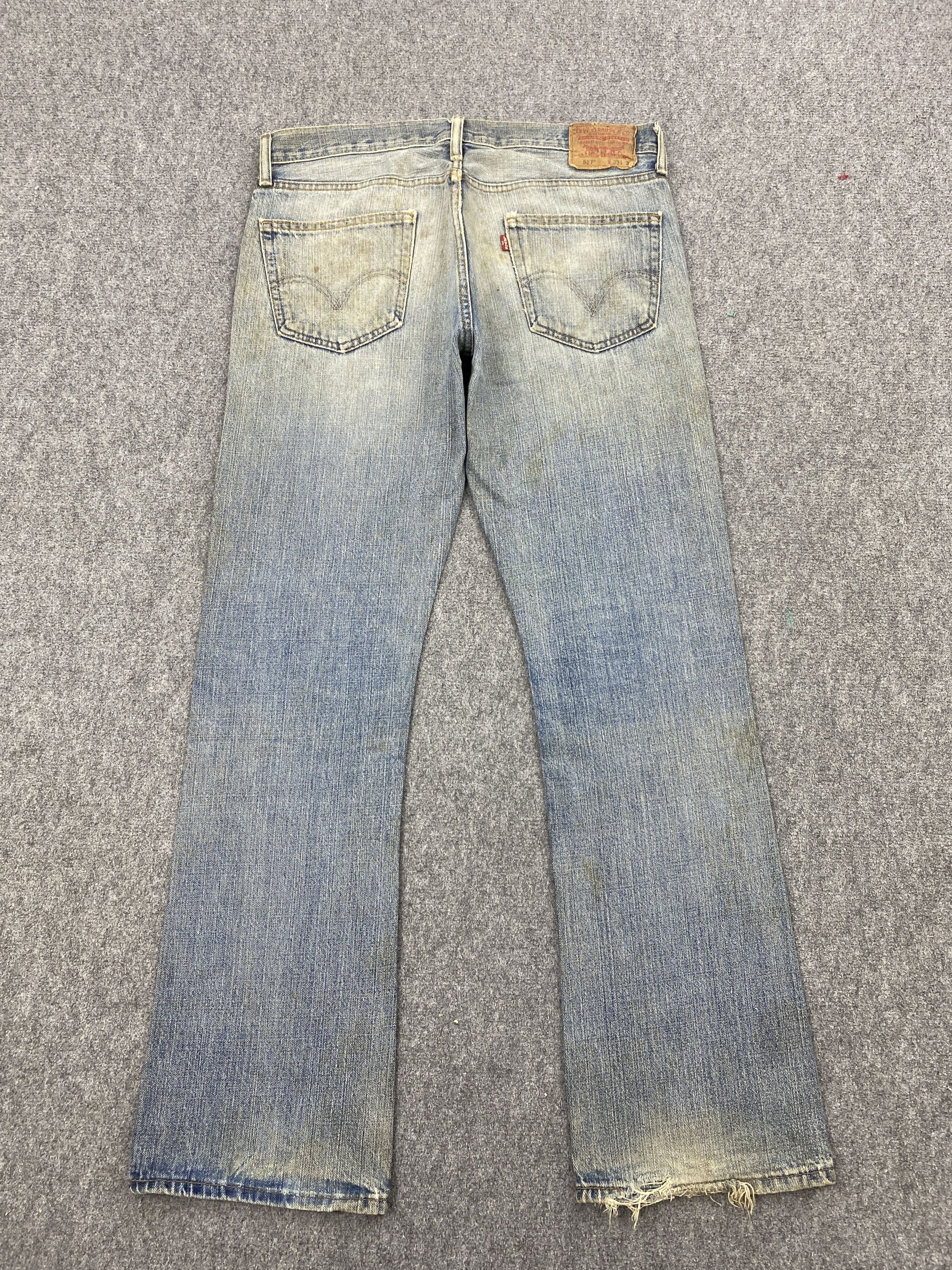 Levi's × Vintage Vintage Levi's 527 Flared Bootcut Jeans Size US 36 / EU 52 - 3 Thumbnail