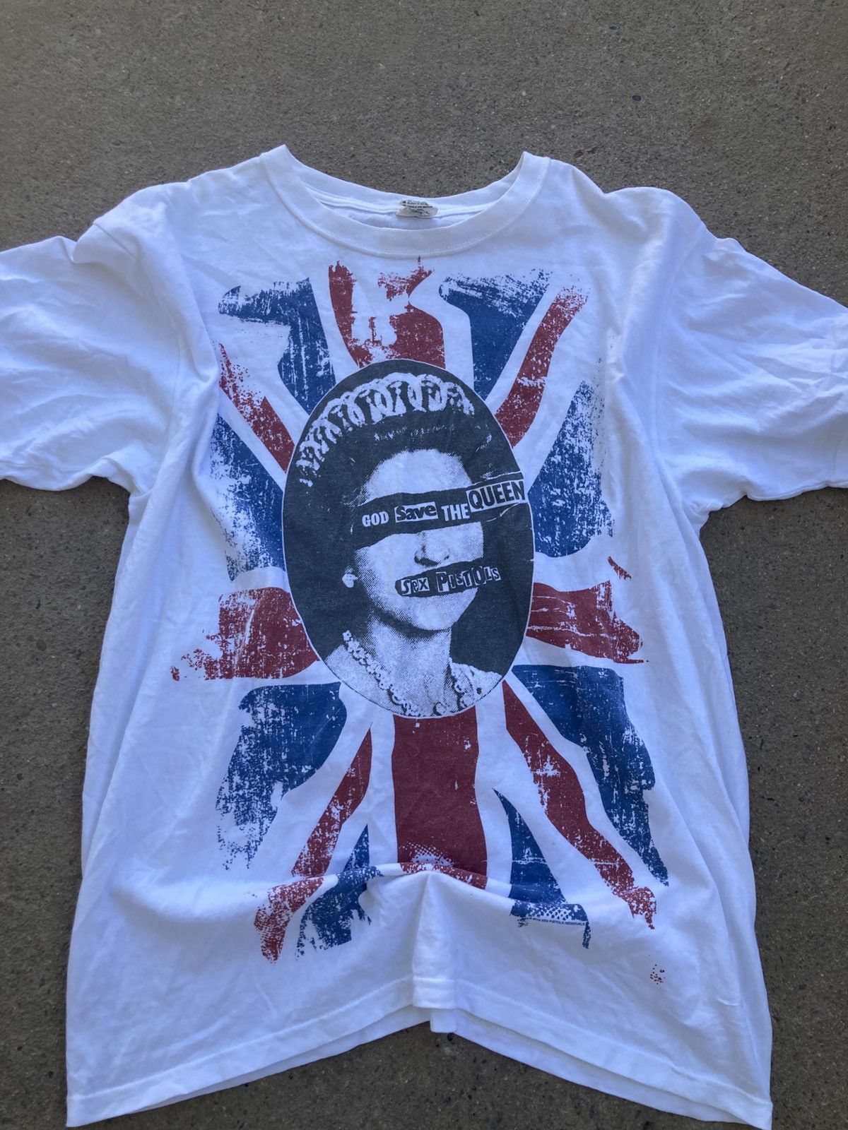 Anvil Sex Pistols Tee (God Save The Queen) 2012 Size US L / EU 52-54 / 3 - 3 Thumbnail