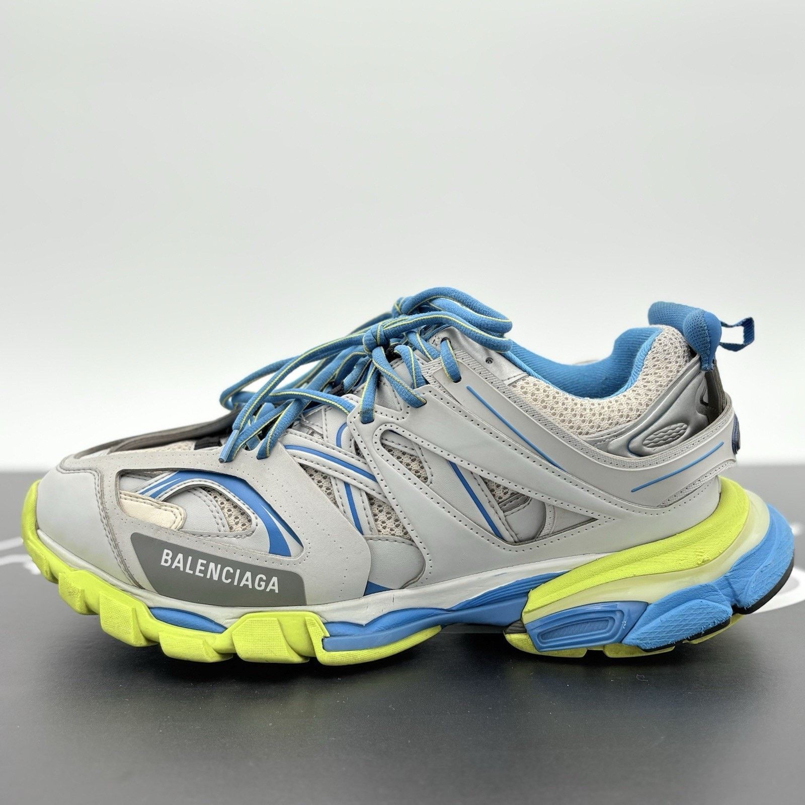 Balenciaga Balenciaga Track Sneaker ' Grey Blue ' | GOOD CONDITION! Size US 10 / EU 43 - 9 Thumbnail