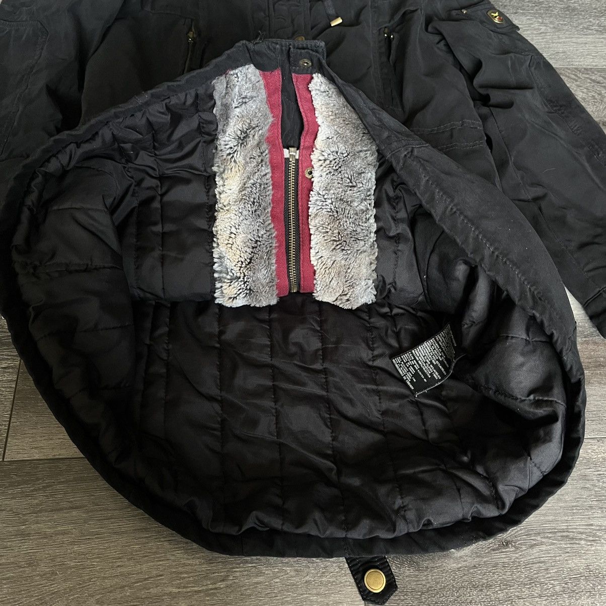 1 Madison × Vintage Vintage 1 Madison Expedition Coat Faux Fur Hood Jacket Parka Size S / US 4 / IT 40 - 8 Thumbnail