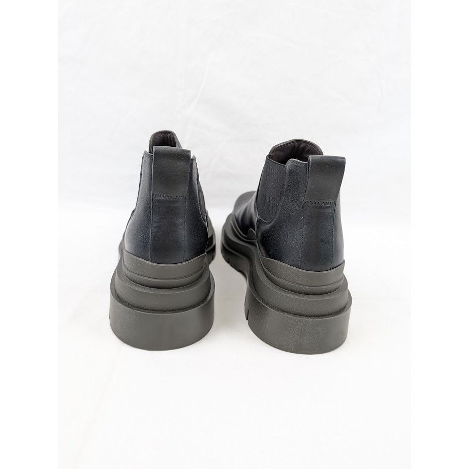 Bottega Veneta o1rshd1 Military Calf Tire Ankle Boots in Black Size US 11 / EU 44 - 16 Thumbnail