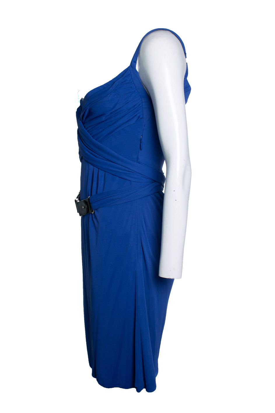 Gucci Gucci, blue dress with wrapbelt Size XS / US 0-2 / IT 36-38 - 4 Thumbnail