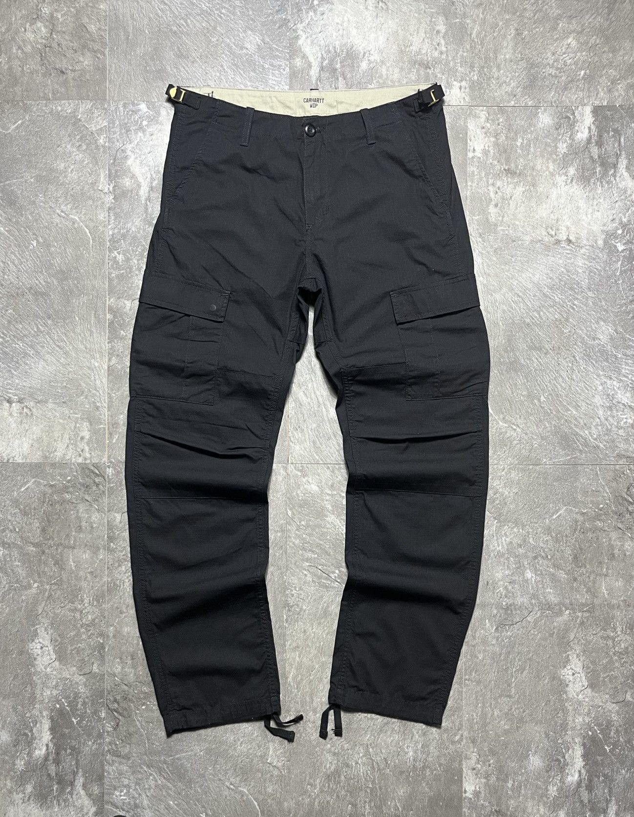 Carhartt Vintage Carhartt WIP Cargo Pants Work Military Pants Baggy Size US 32 / EU 48 - 3 Thumbnail