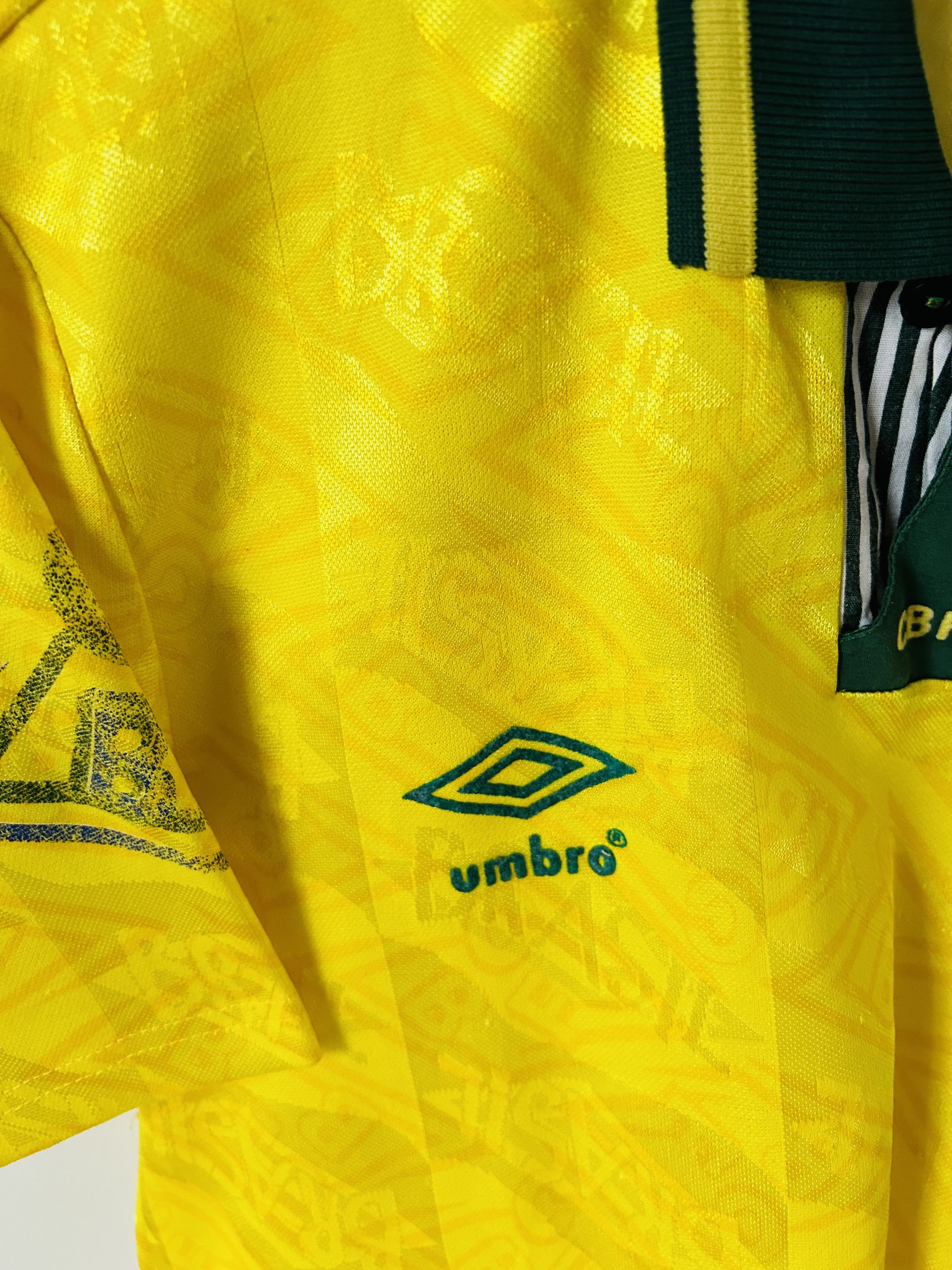 Umbro × Vintage brazil 1994 home jersey Size US S / EU 44-46 / 1 - 3 Thumbnail