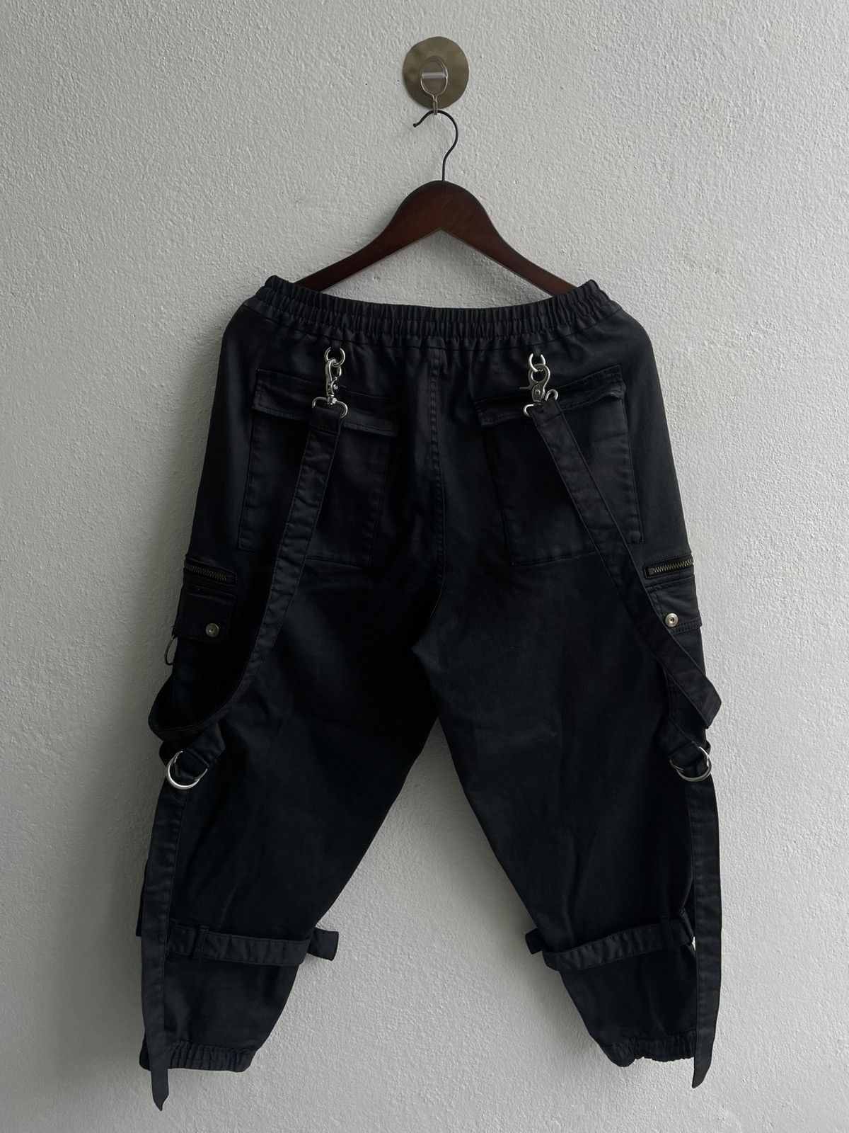 CIVARIZE Civarize Punk Gothic Styles Waxed Bondage Pants Size US 32 / EU 48 - 8 Thumbnail