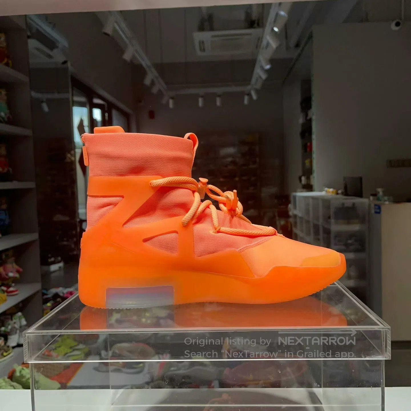 Balenciaga fog1 orange sneakers size 44 in box. Size US 10 / EU 43 - 4 Thumbnail