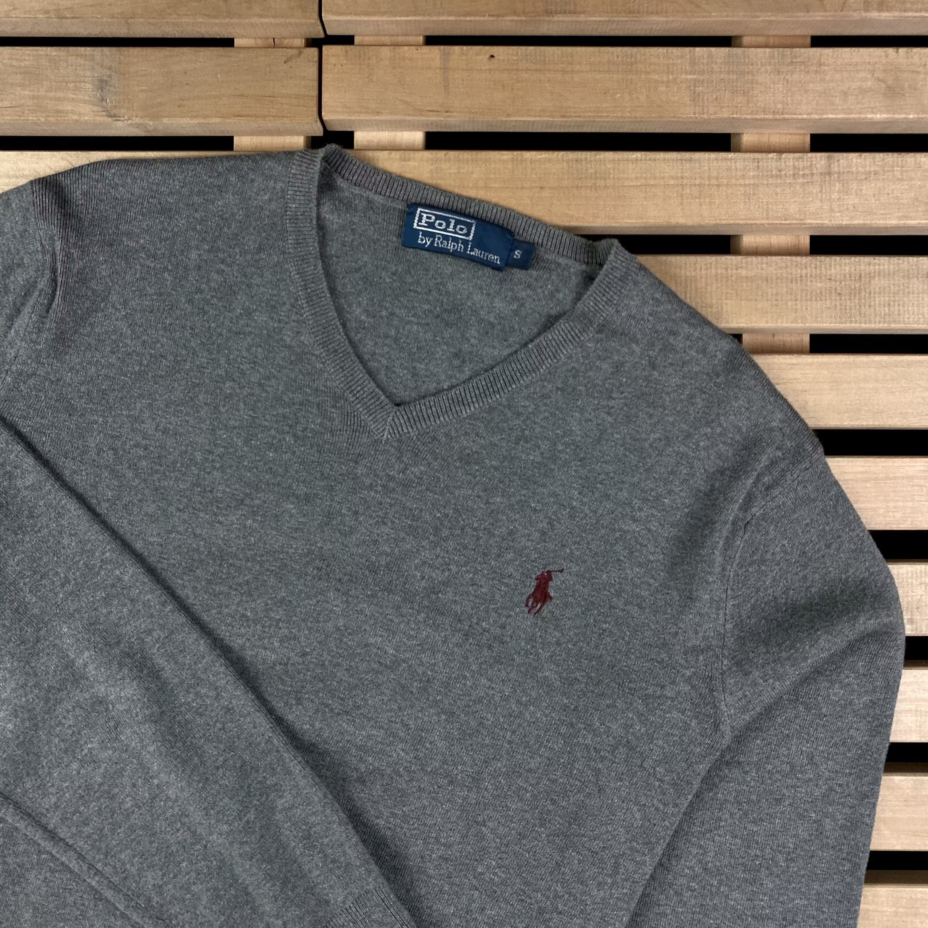 Polo Ralph Lauren × Ralph Lauren × Vintage Mens Long Sleeve Jumper Polo Ralph Lauren Vintage Size S Size US S / EU 44-46 / 1 - 2 Thumbnail