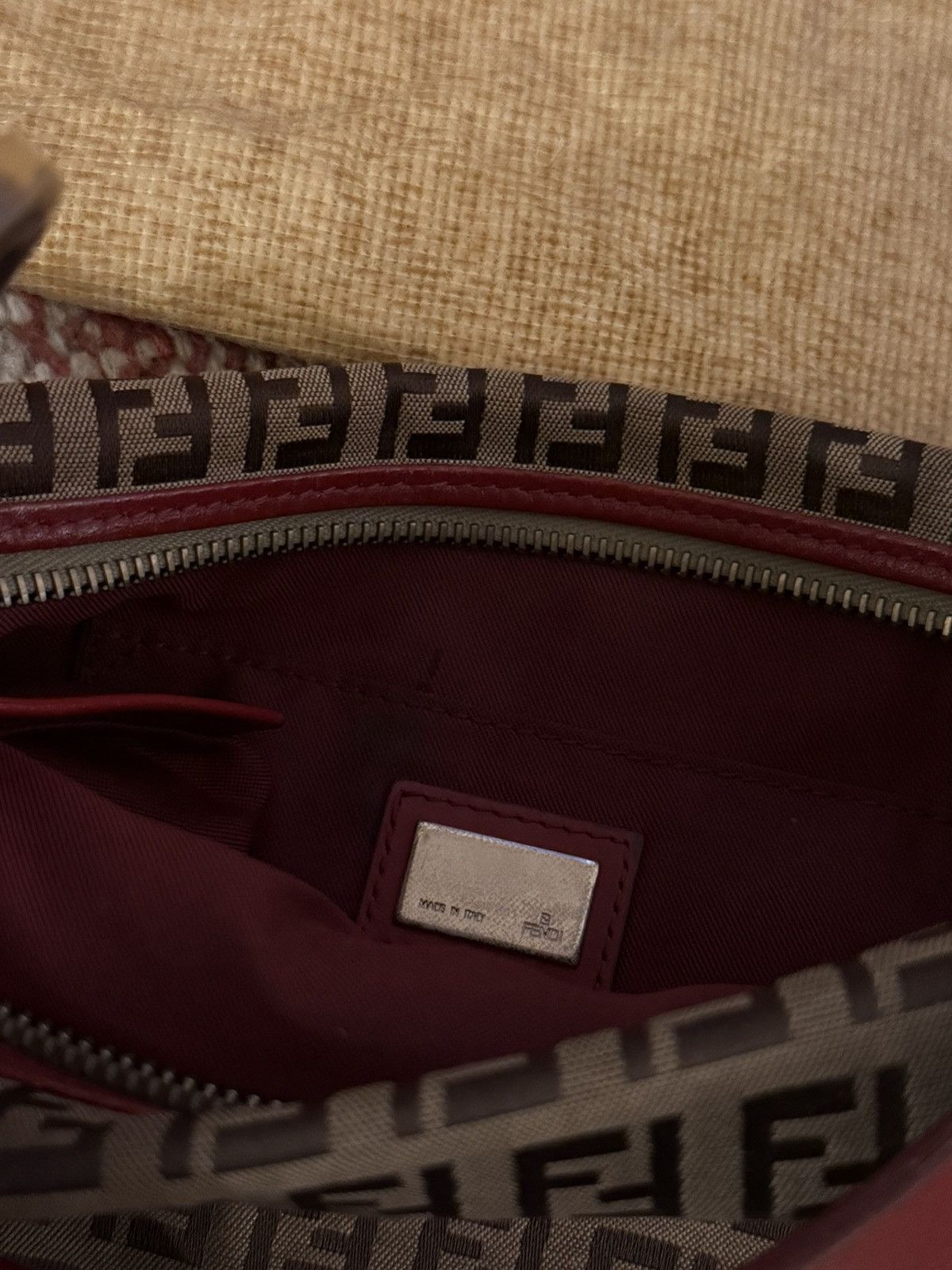Fendi Authentic FENDI Zucchino Bag Size ONE SIZE - 24 Thumbnail