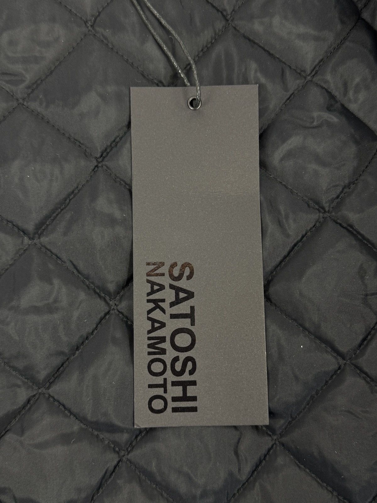 Satoshi Nakamoto LOGO EMBELLISHED OVERSIZED CANVAS JACKET Size US L / EU 52-54 / 3 - 8 Thumbnail