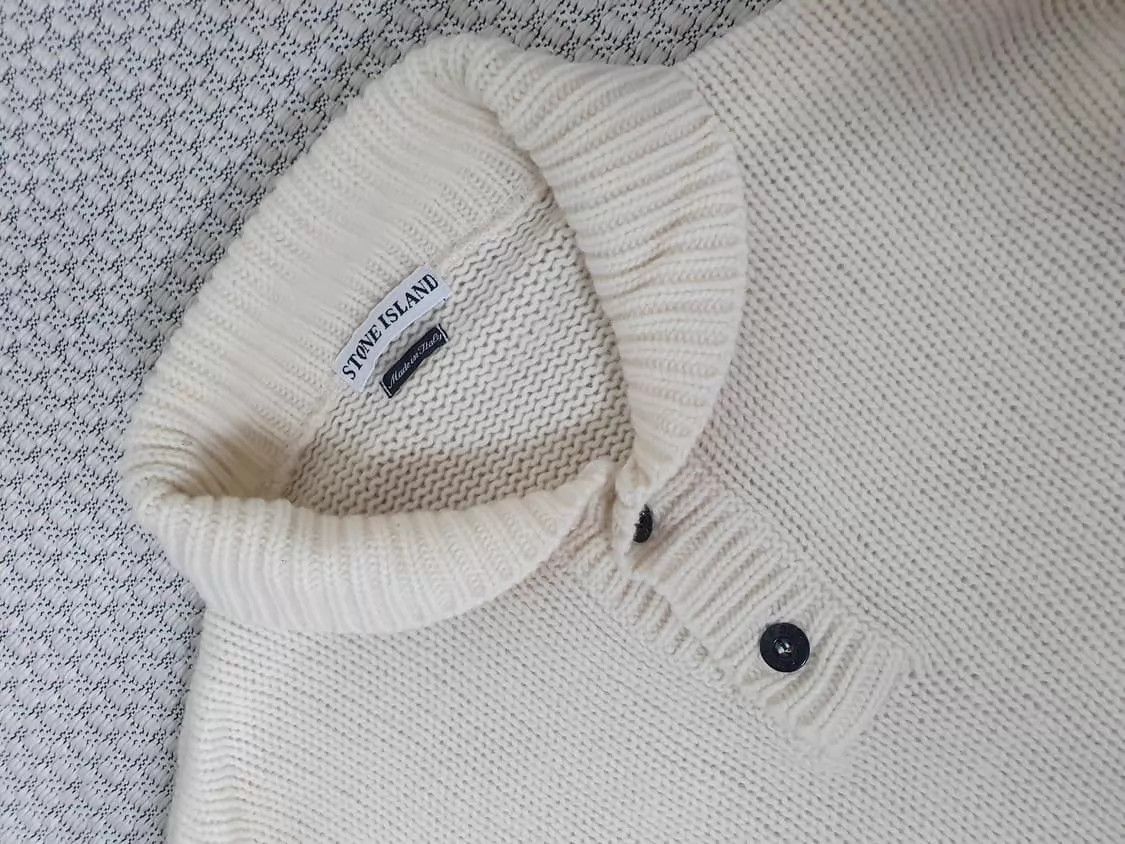 Stone Island Stone Island 90s Vintage Knit Sweater Unisex Size US L / EU 52-54 / 3 - 4 Thumbnail
