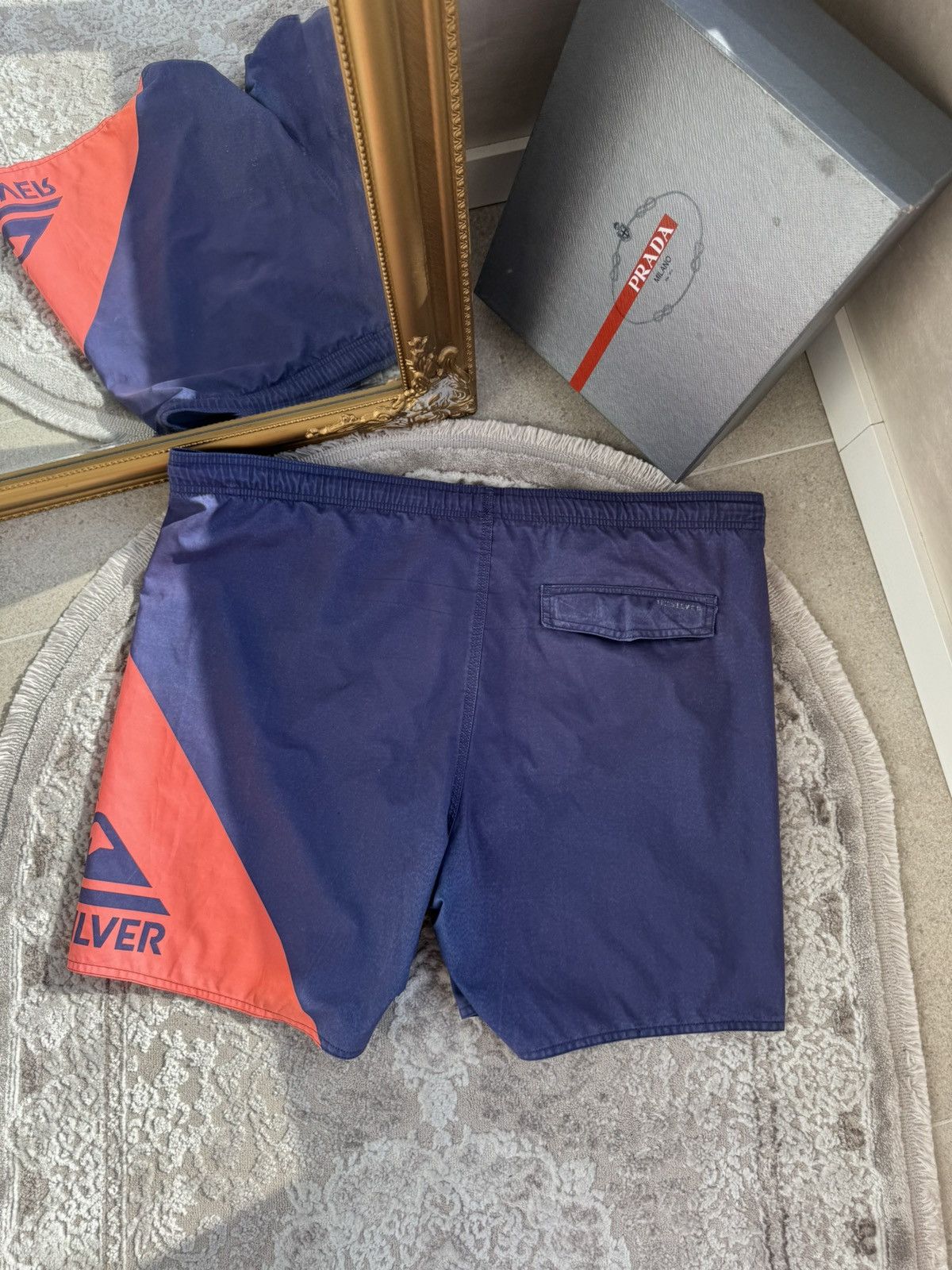 Quiksilver Vintage Quiksilver Shorts Big Logo Y2K Style 90s Surfing Size US 36 / EU 52 - 5 Thumbnail