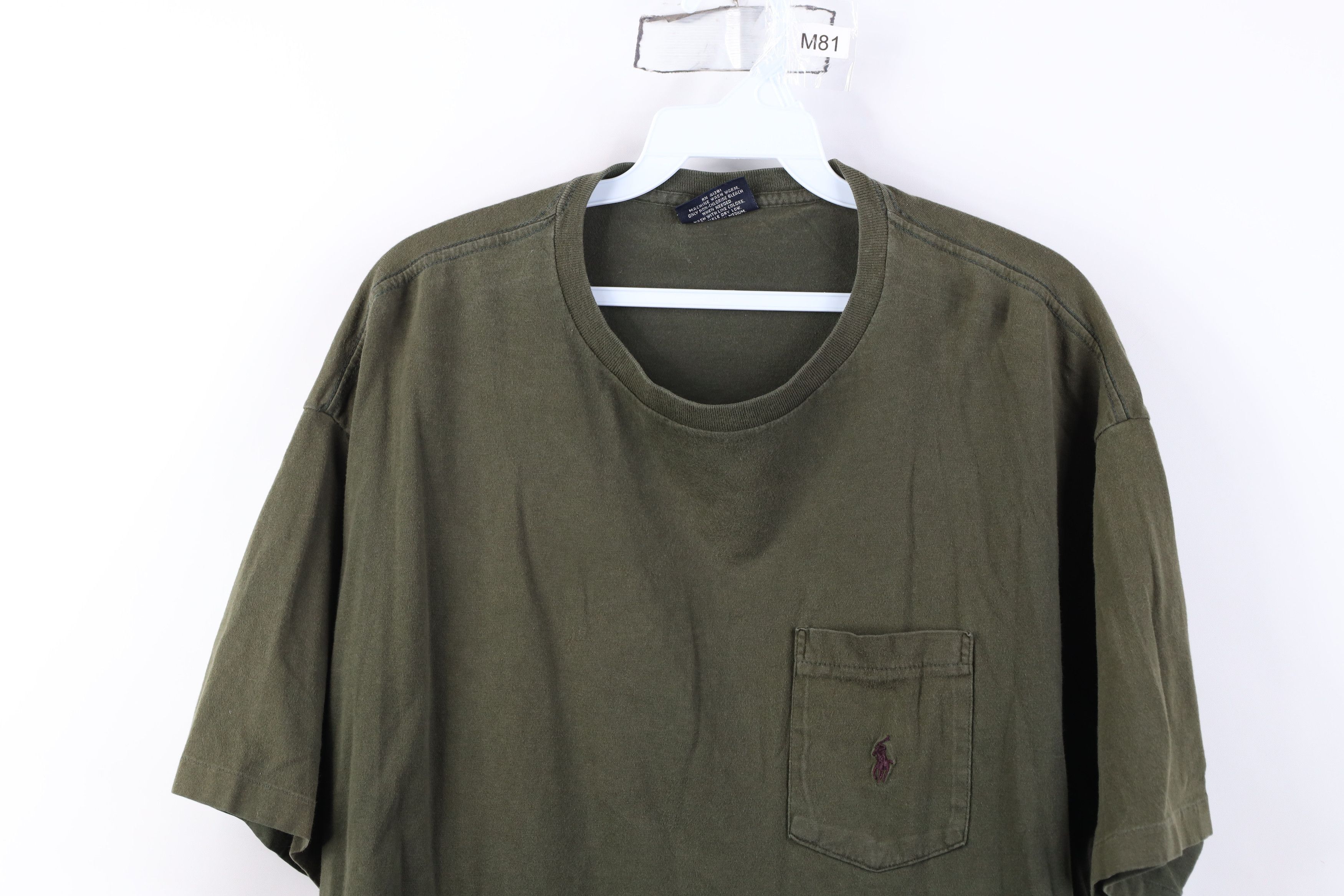 Ralph Lauren Vintage 90s Ralph Lauren Short Sleeve T-Shirt Cotton USA Size US L / EU 52-54 / 3 - 2 Thumbnail
