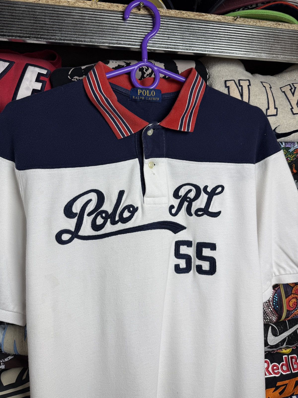 Polo Ralph Lauren Polo Ralph Lauren Polo T-Shirt Tee Vintage Big Logo 90s Size US M / EU 48-50 / 2 - 3 Thumbnail