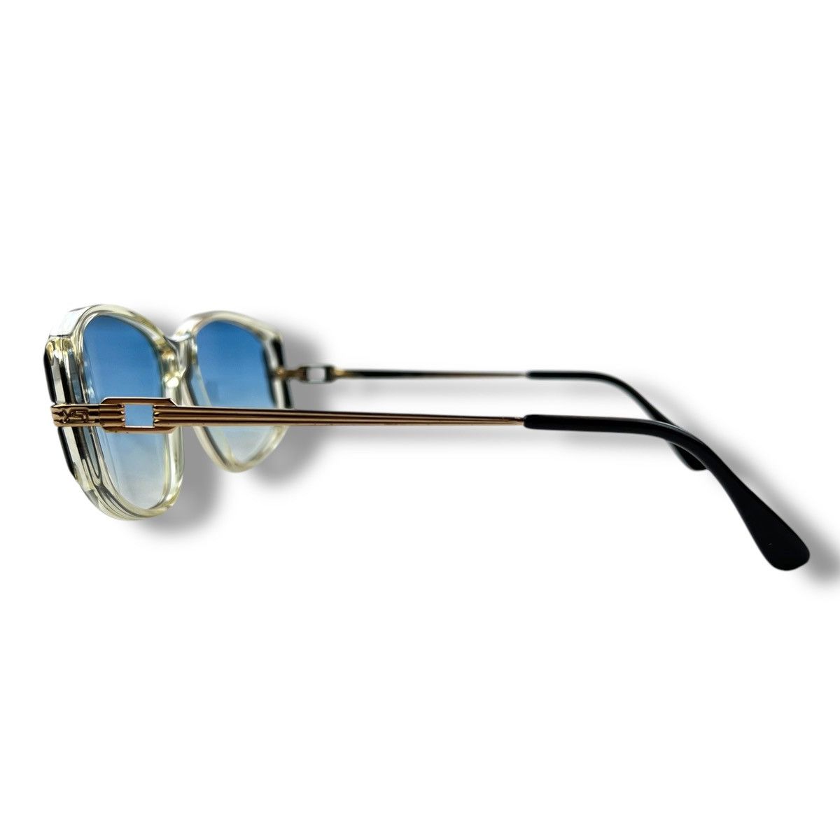 Yves Saint Laurent YVES SAINT LAURENT ERIS 067 SUNGLASSES W/ SKY BLUE LENSES Size ONE SIZE - 4 Thumbnail