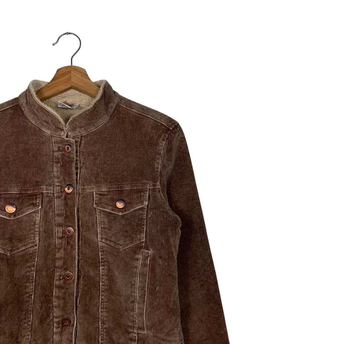 Billabong BILLABONG Corduroy Jacket Women’s Crop Jacket #2157-C95 Size S / US 4 / IT 40 - 5 Thumbnail