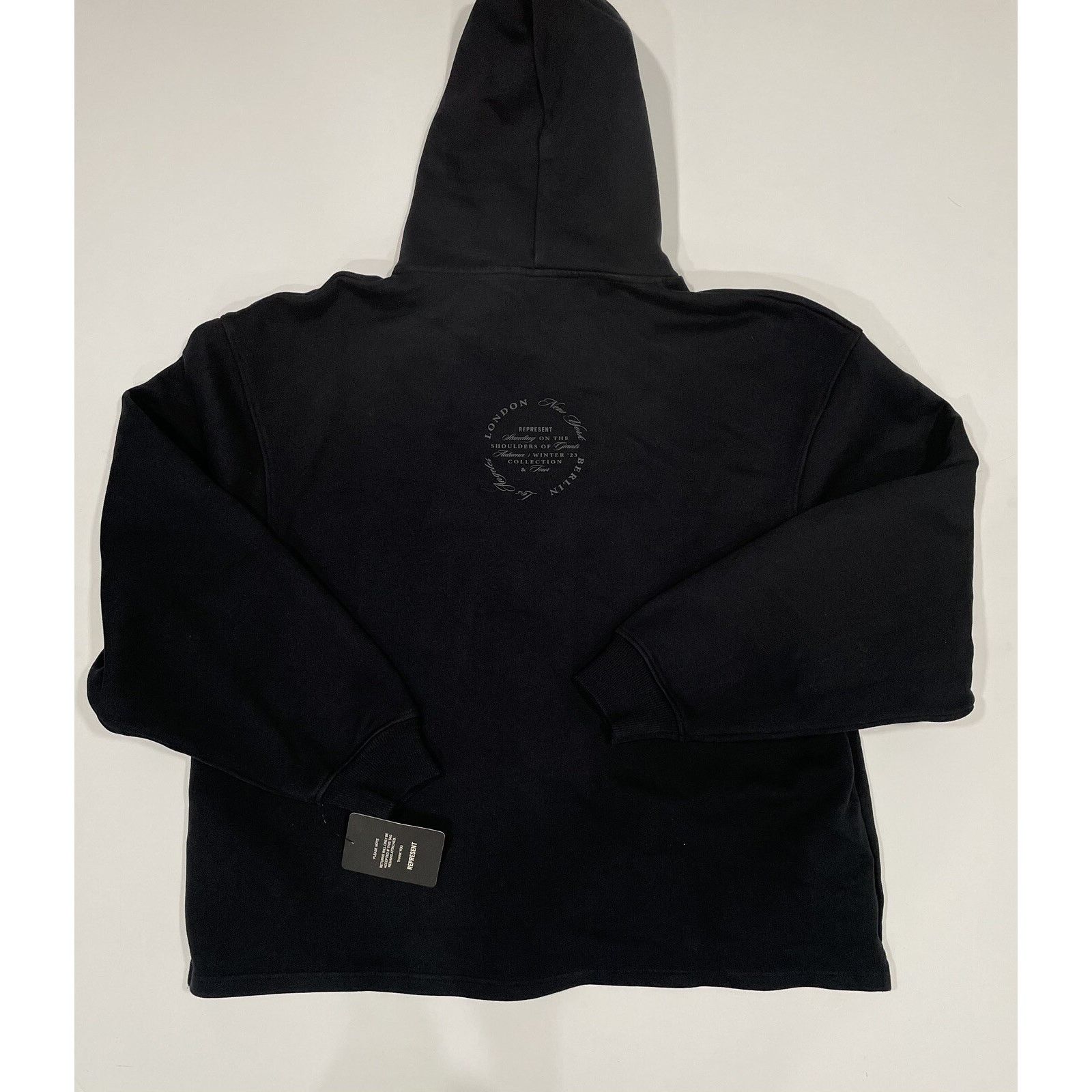 Represent Clo. Represent Clo Season Tour Relaxed Hoddie Large Black Size US L / EU 52-54 / 3 - 2 Thumbnail