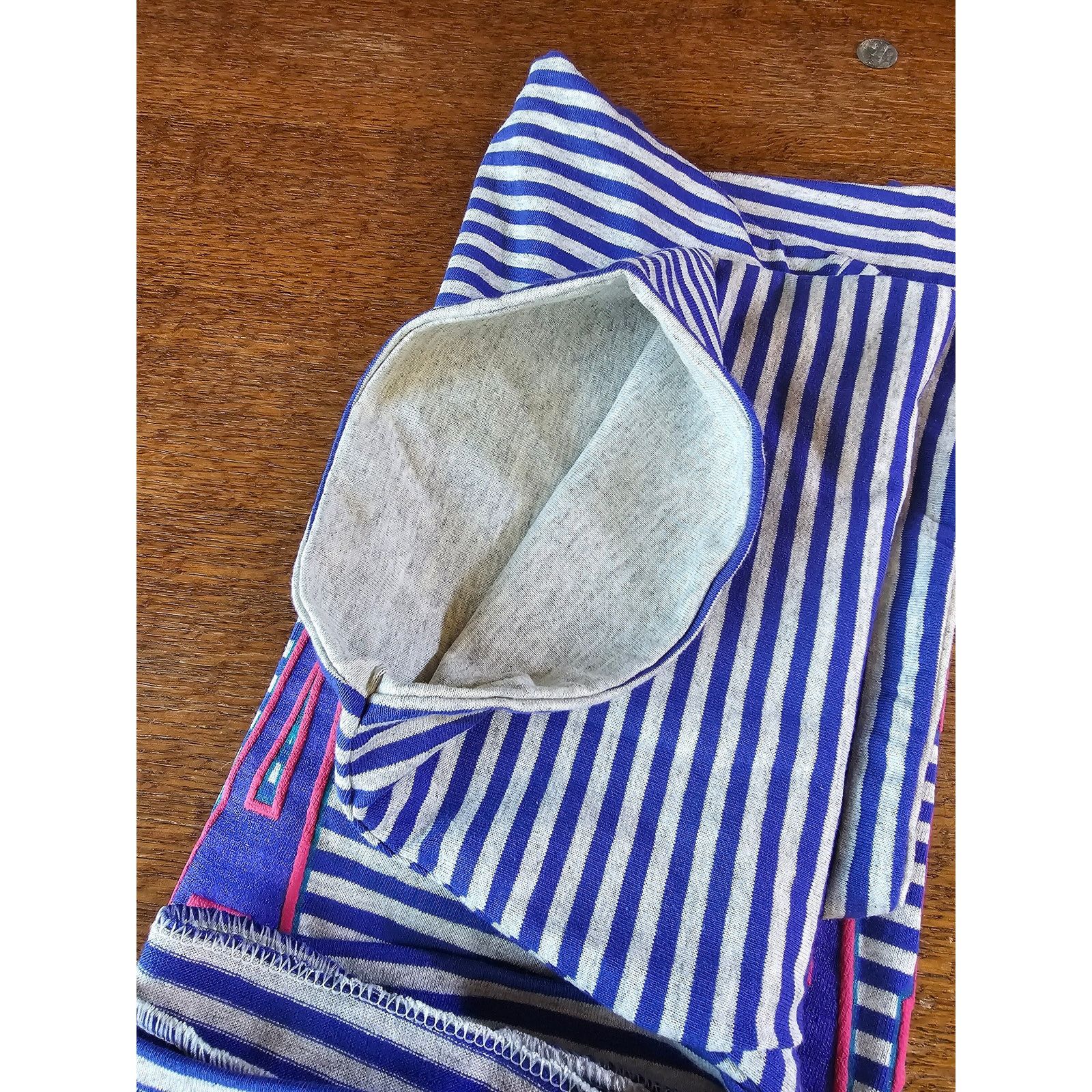 Other Arizona Gray Blue Striped T-shirt Sz L New 1990s Size US L / EU 52-54 / 3 - 4 Thumbnail