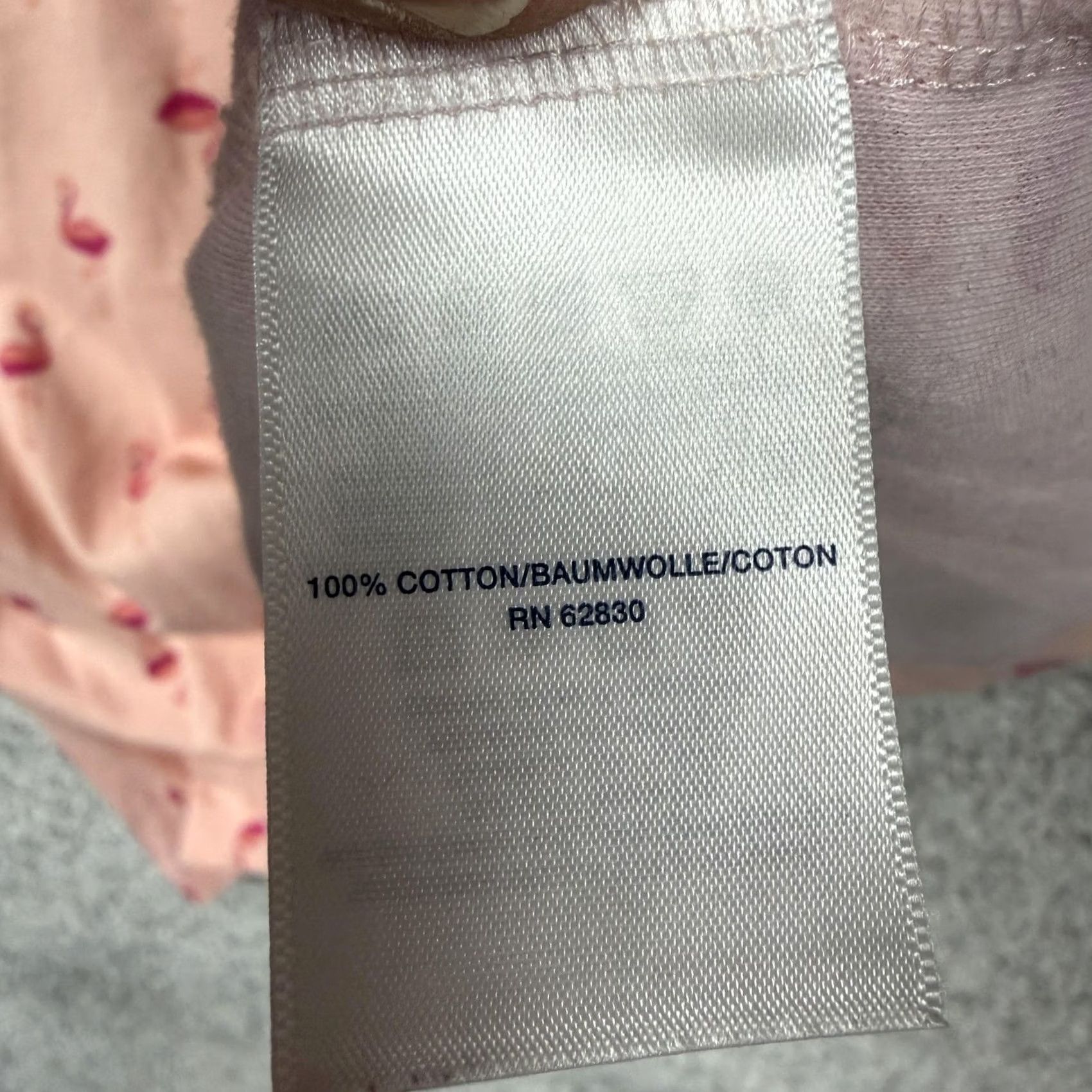 Lands' End Lands' End Tank Top XL Flamingo Print Peach Pink Yellow Beach Summer Casual Womens Sleeveless Scoop Neck Jersey Cotton Size XL / US 12-14 / IT 48-50 - 5 Thumbnail
