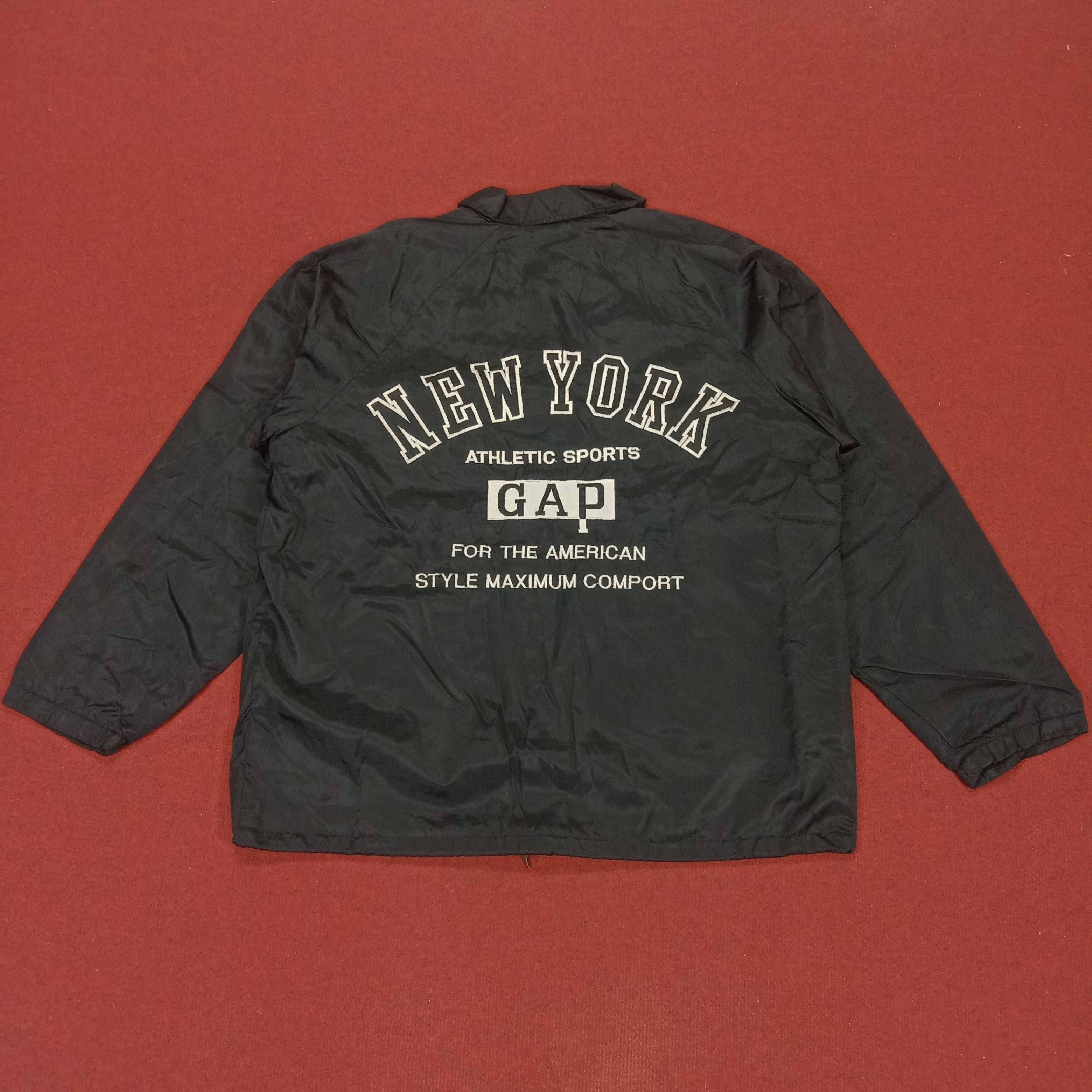 Gap × Vintage GAP New York American Style Streetwear Jacket Size US XL / EU 56 / 4 - 1 Thumbnail