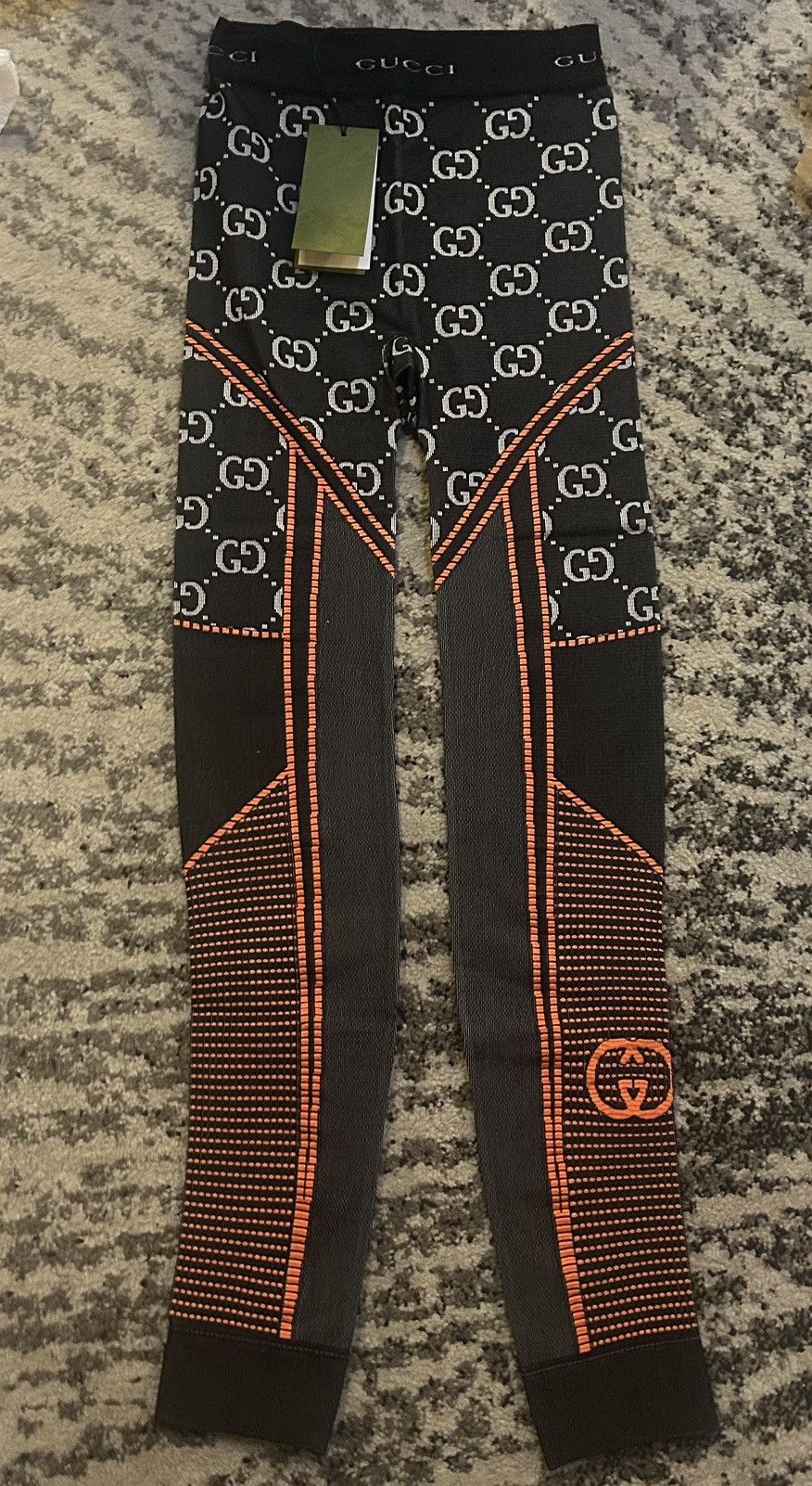 Gucci Gucci GG Jersey Jacquard Leggings size S Size 26" / US 2 / IT 38 - 6 Thumbnail