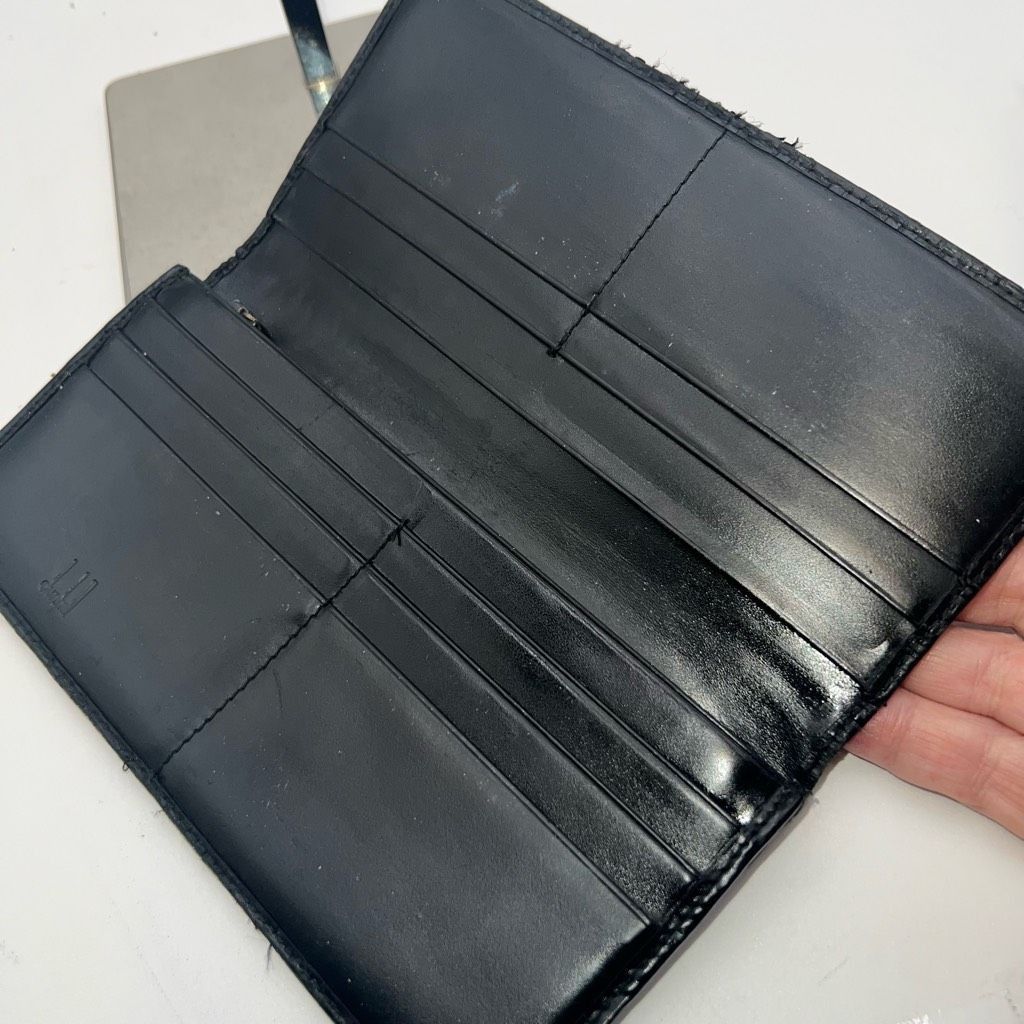 Alfred Dunhill Dunhill Vintage Lambskin Luxury Long Wallet Size ONE SIZE - 5 Thumbnail