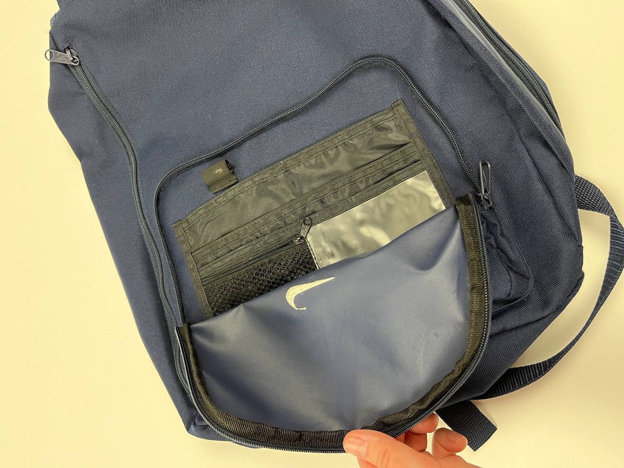 Nike Nike Vintage Sling Backpack Navy Blue One Strap Y2K Size ONE SIZE - 7 Thumbnail